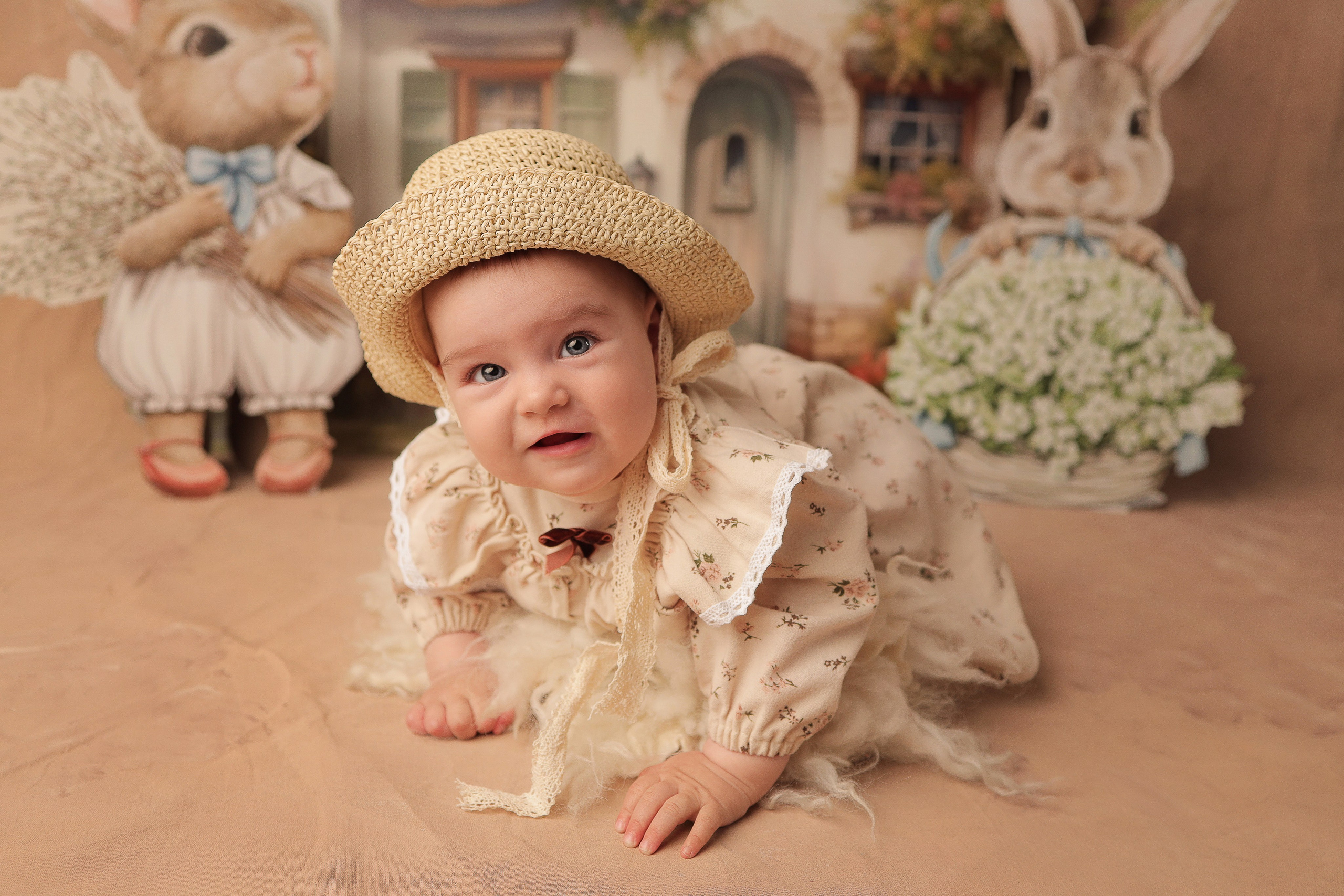 Полина, 6 месяцев (Пакет 0 «Малыш»). Фотограф новорожденных в Новокузнецке Анна Горошникова