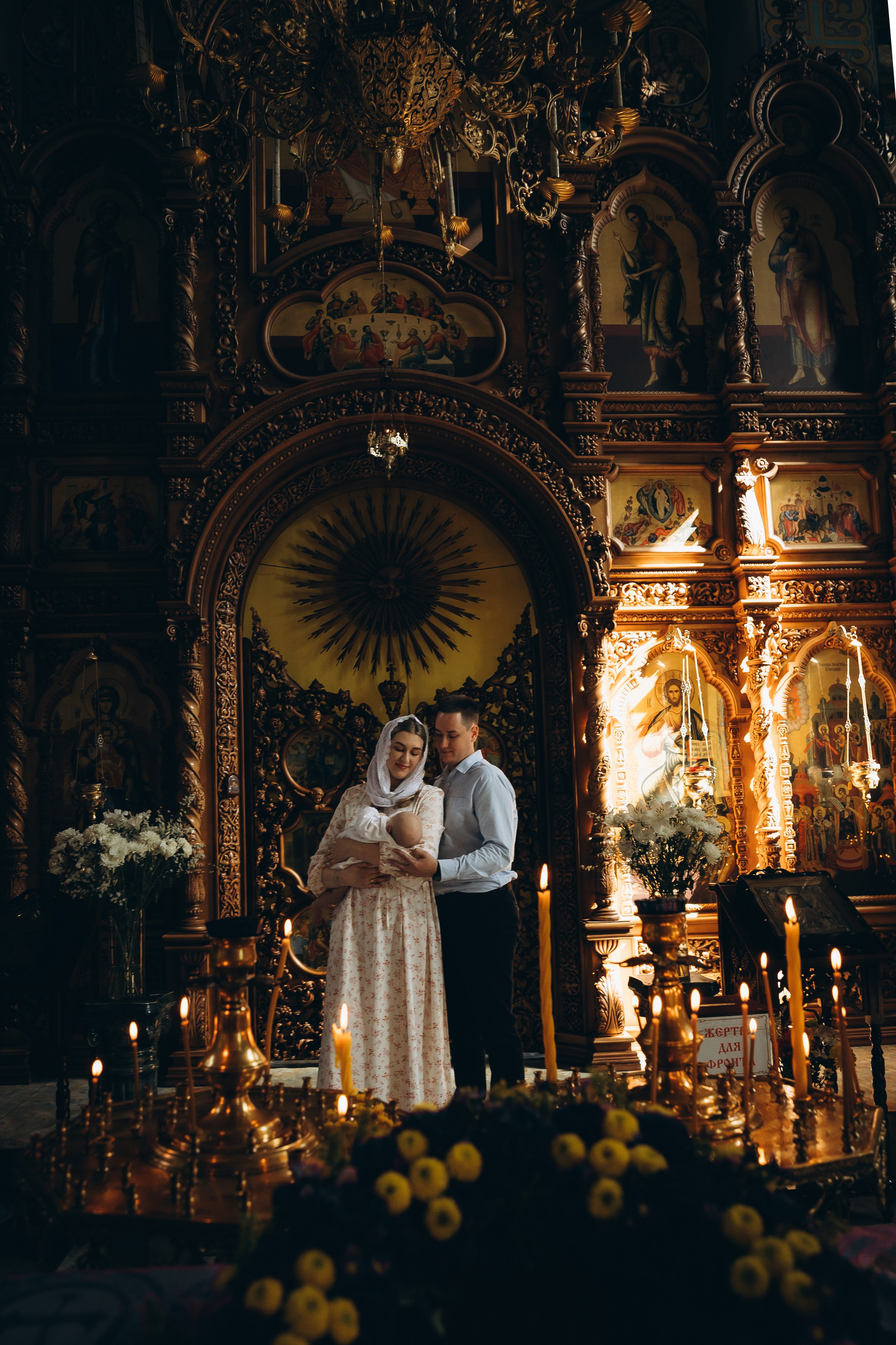 Таинство Крещения Ильи. Фотограф в Краснодаре Алла Потоцкая