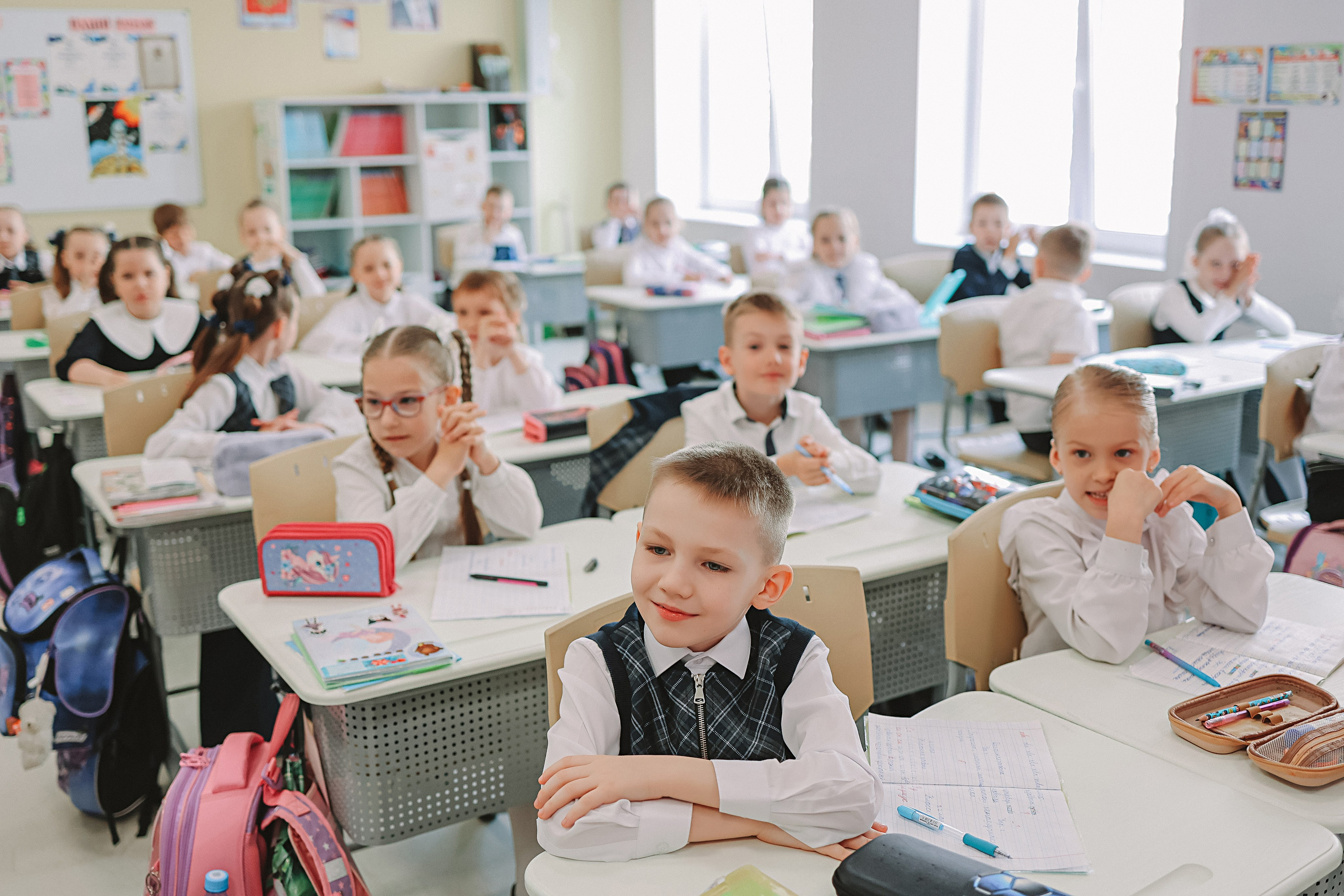 Один день в школе 1 класс. Семейный фотограф Тюмень, фотограф на роды Салмина Мария