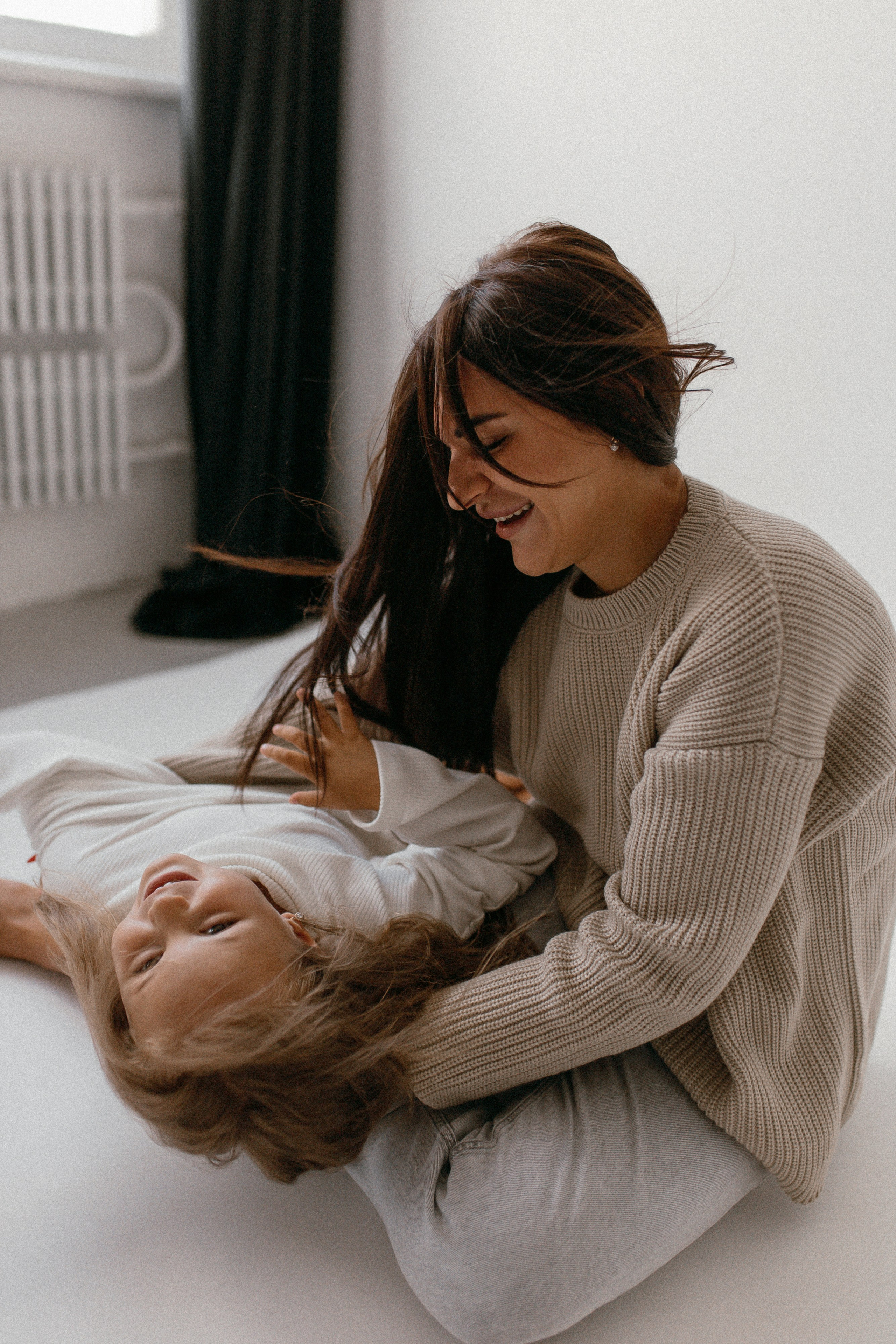 Есения и мама. Семейный фотограф Губкин/Старый Оскол