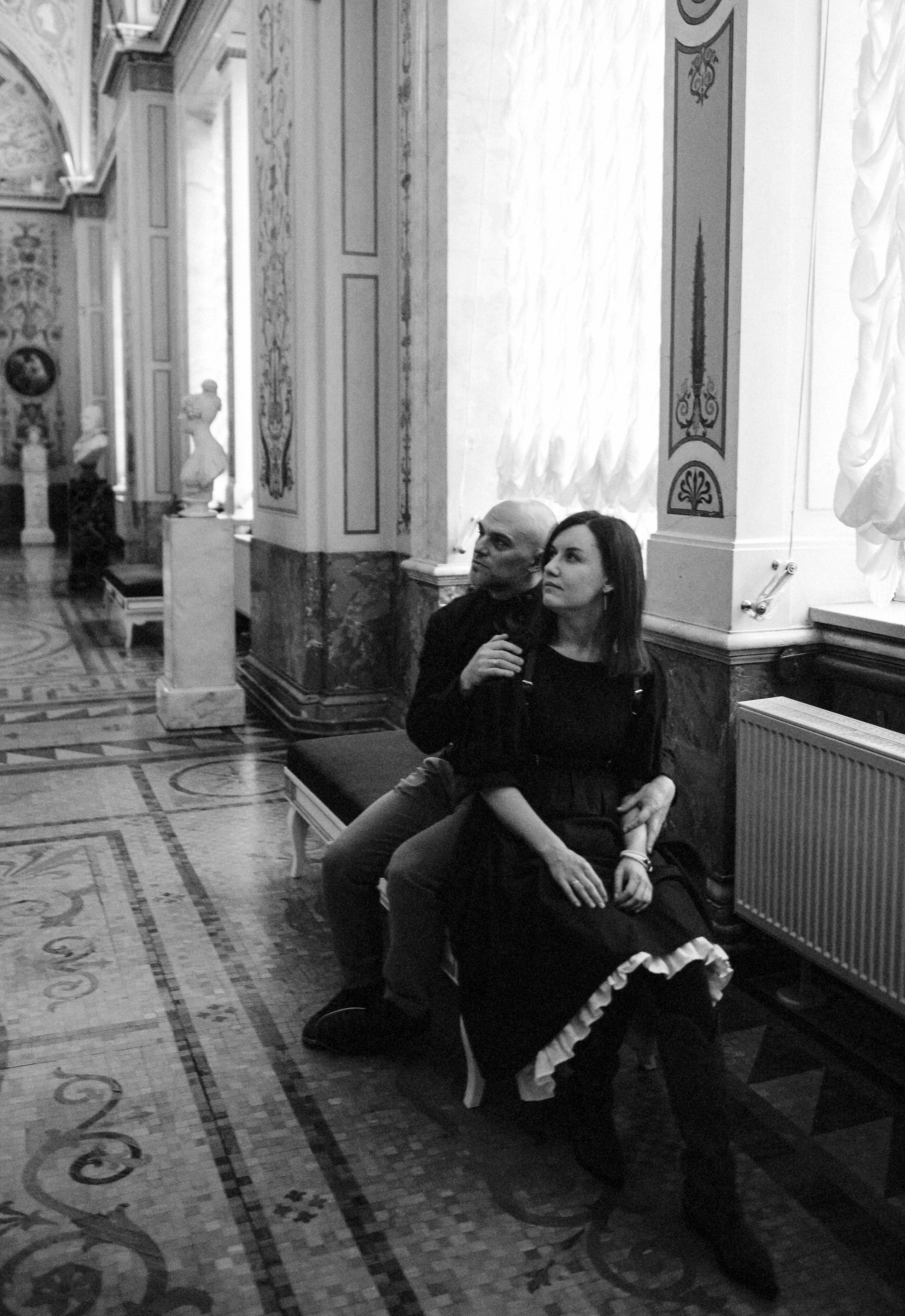 Love story в Эрмитаже. Вика и Артем. Семейный и свадебный фотограф в Санкт-Петербурге Яна