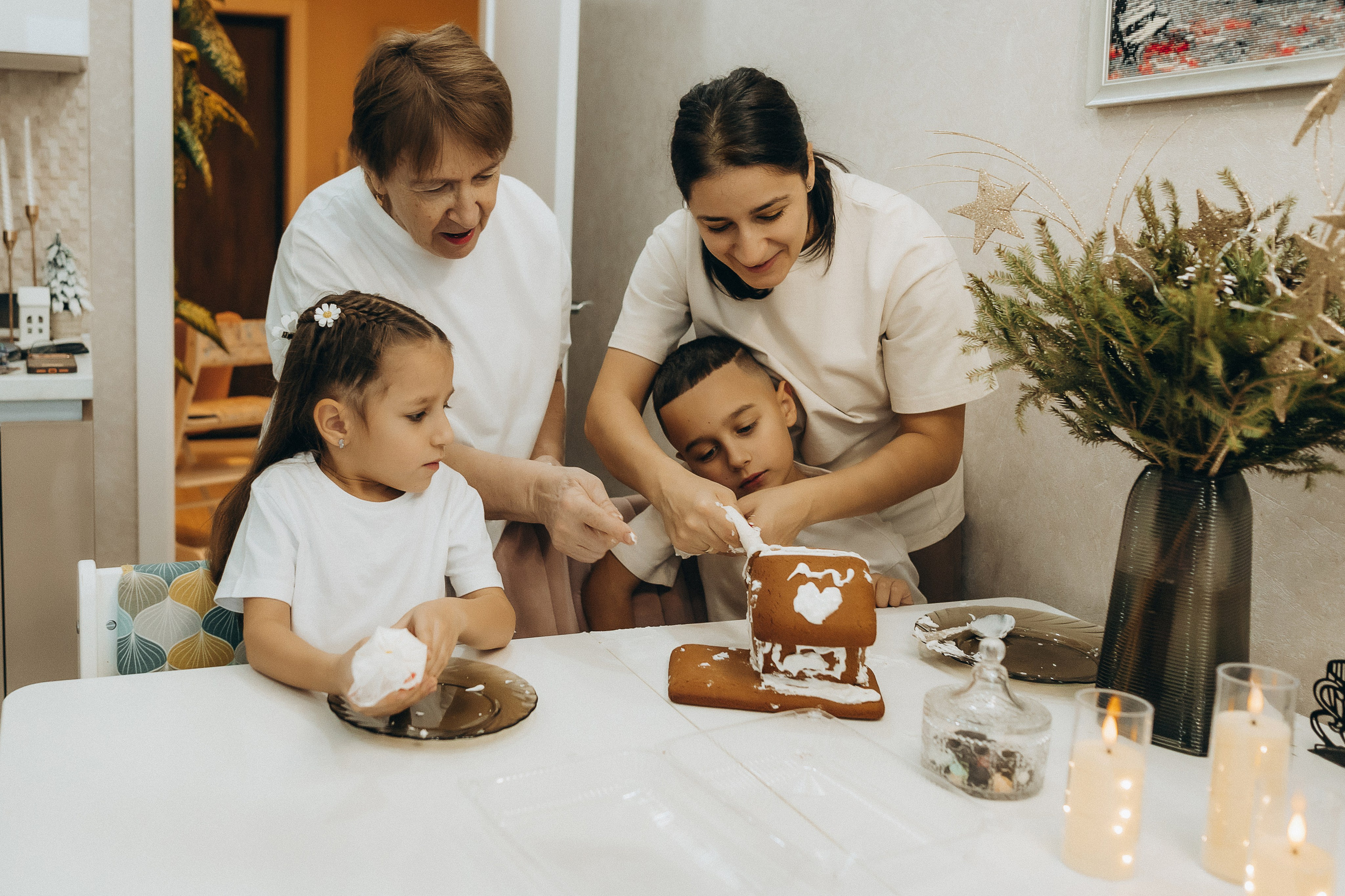 Сергей, Наташа, Тимур и Вероника. Семейный фотограф и детский фотограф в Волгограде Алеся Бутакова — дет