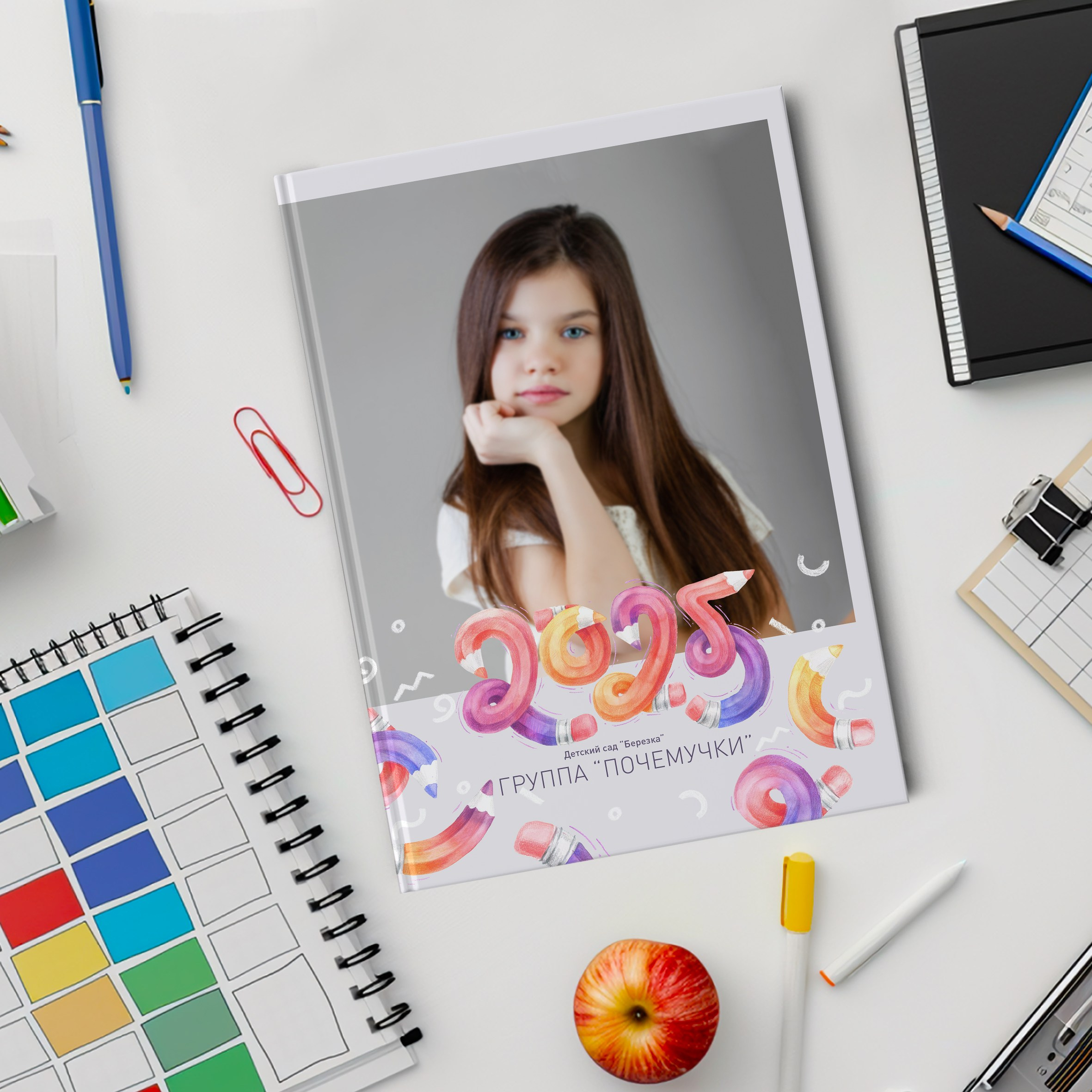 Цветные карандаши книги дет.сад. Николаева Виктория ваш фотограф в детский сад и школу