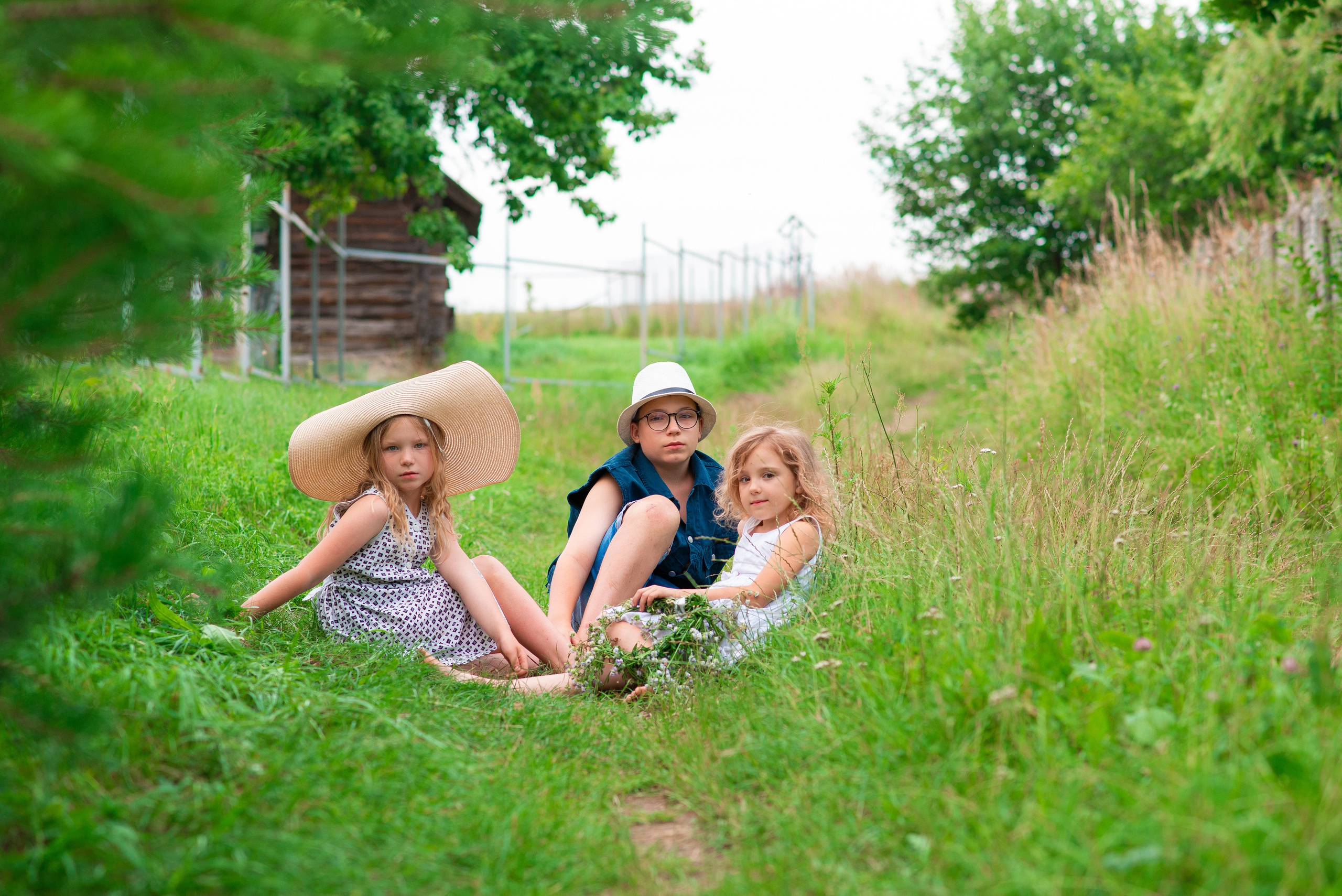 Деревенская история. Семейный фотограф на выписку из роддома и крещение Минск Настя Гришук