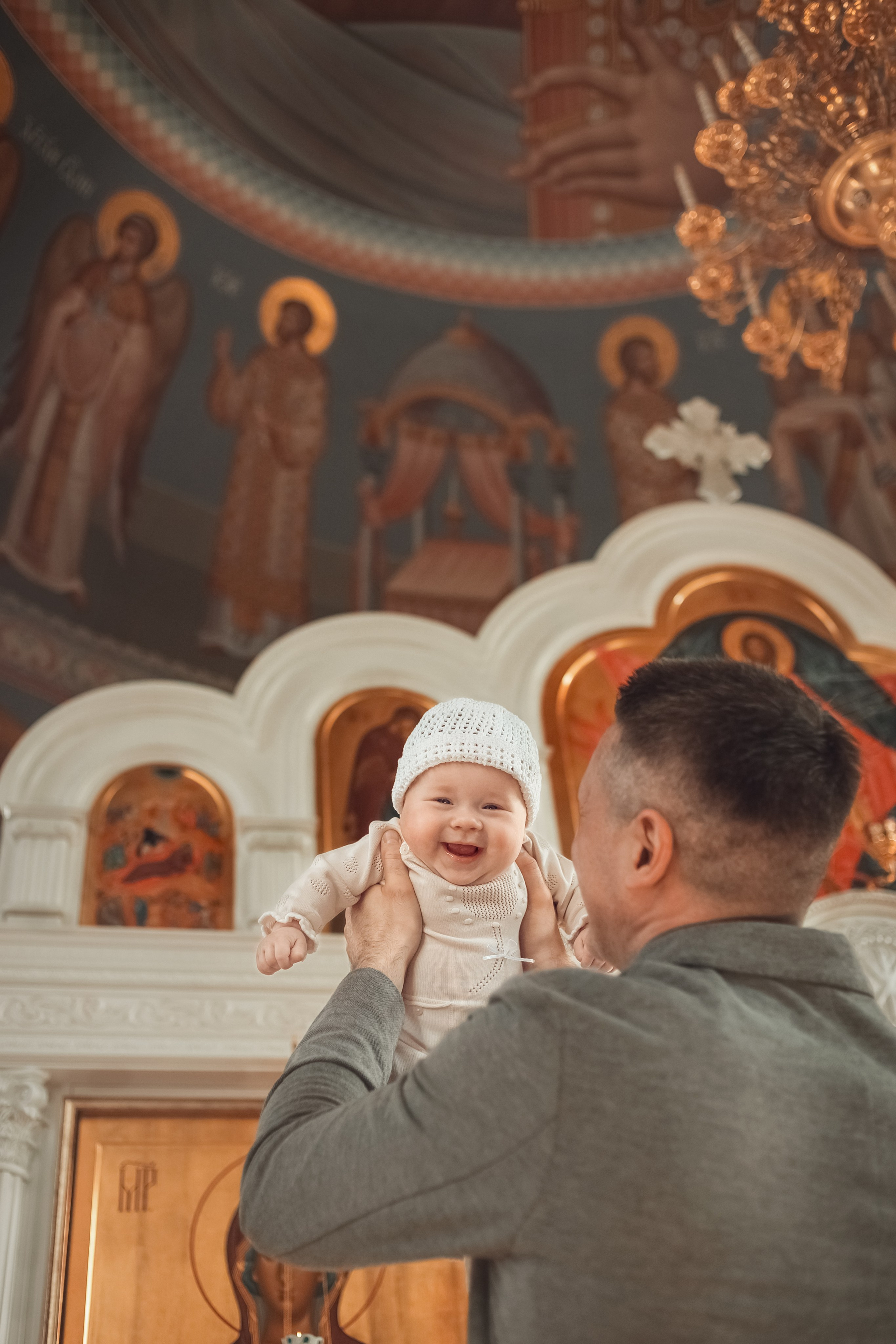 Знаменский крестильный Храм в Голубом. Фотограф Newborn и церковных Таинств