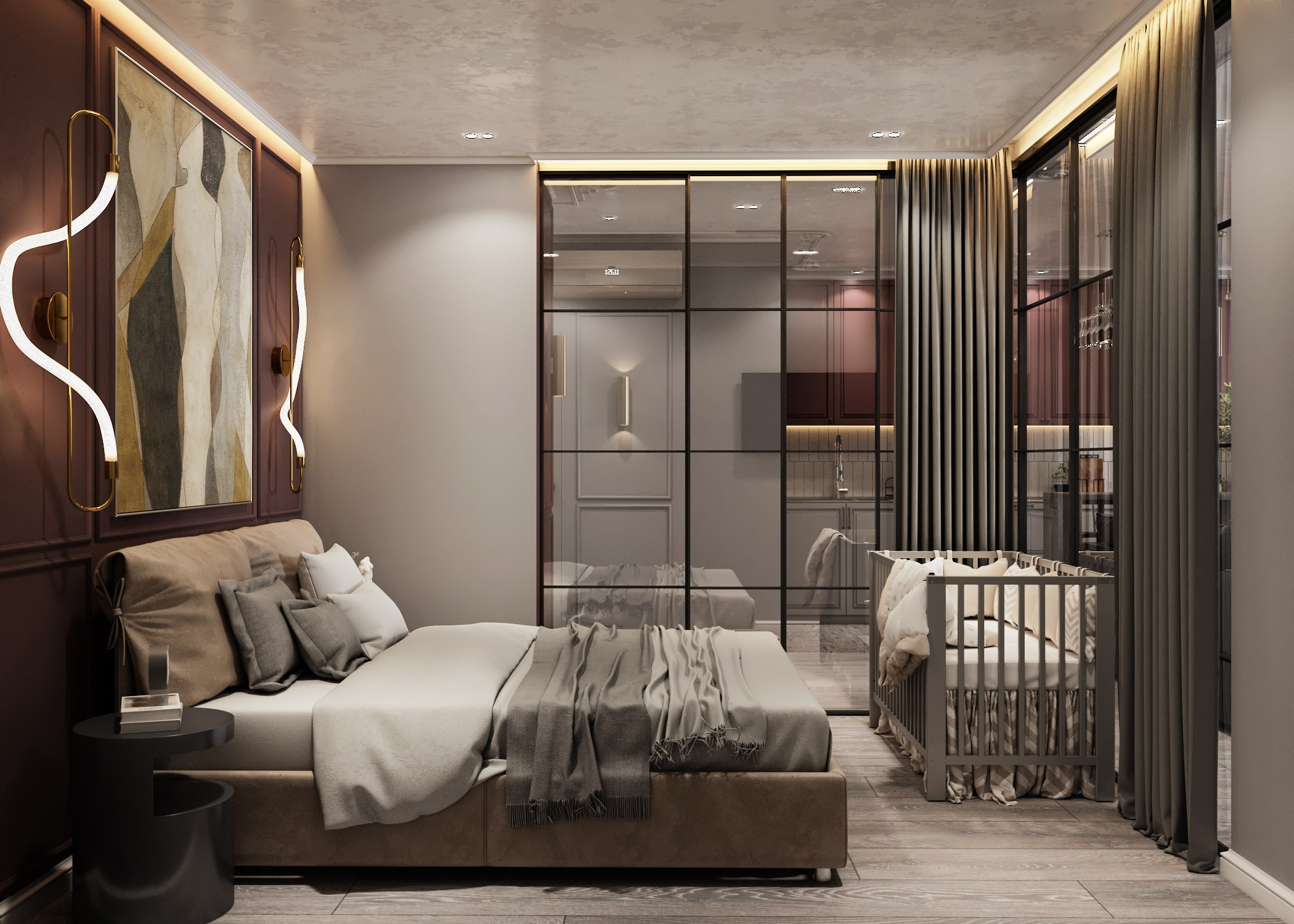 Яркая квартира в ЖК Ренессанс, г. Владивосток. Дизайн-проекты жилых и общественных пространств во Владивостоке