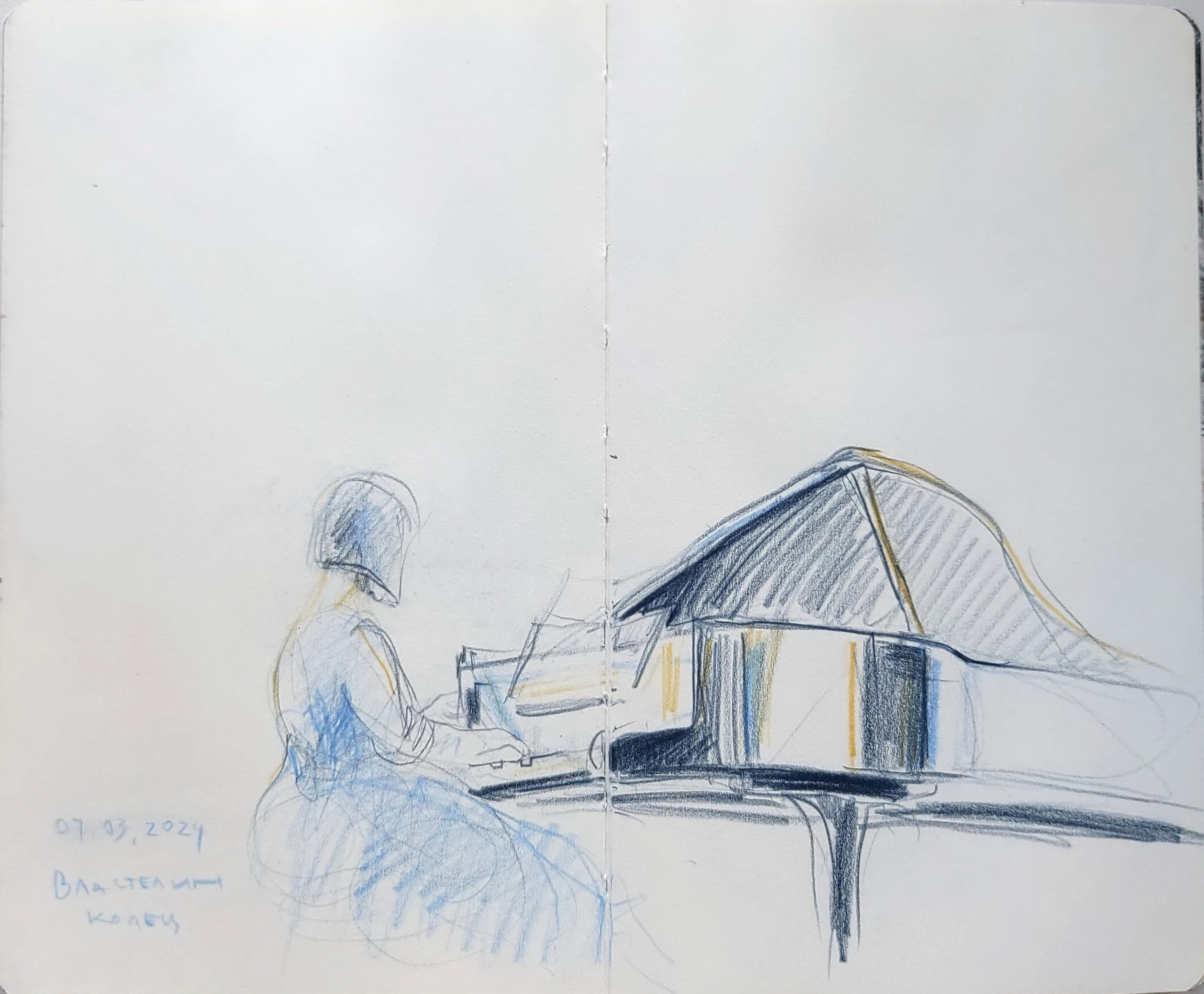 Quick Sketches. Alexander Manaenkov | Watercolor Artist from Siberia