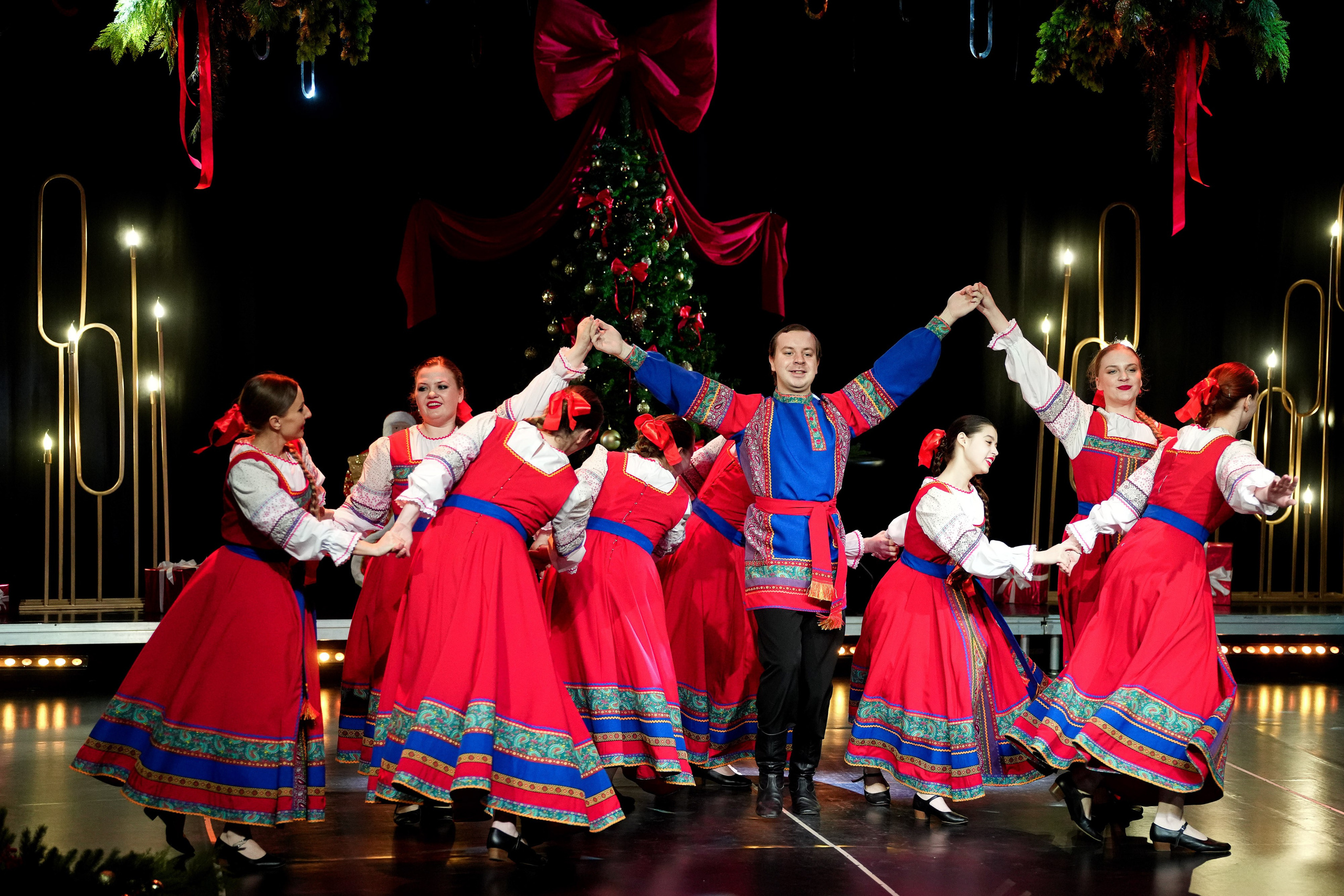Новогодний концерт в Театре Ростова Великого. Репортажный фотограф Сергей Сажин г. Ярославль