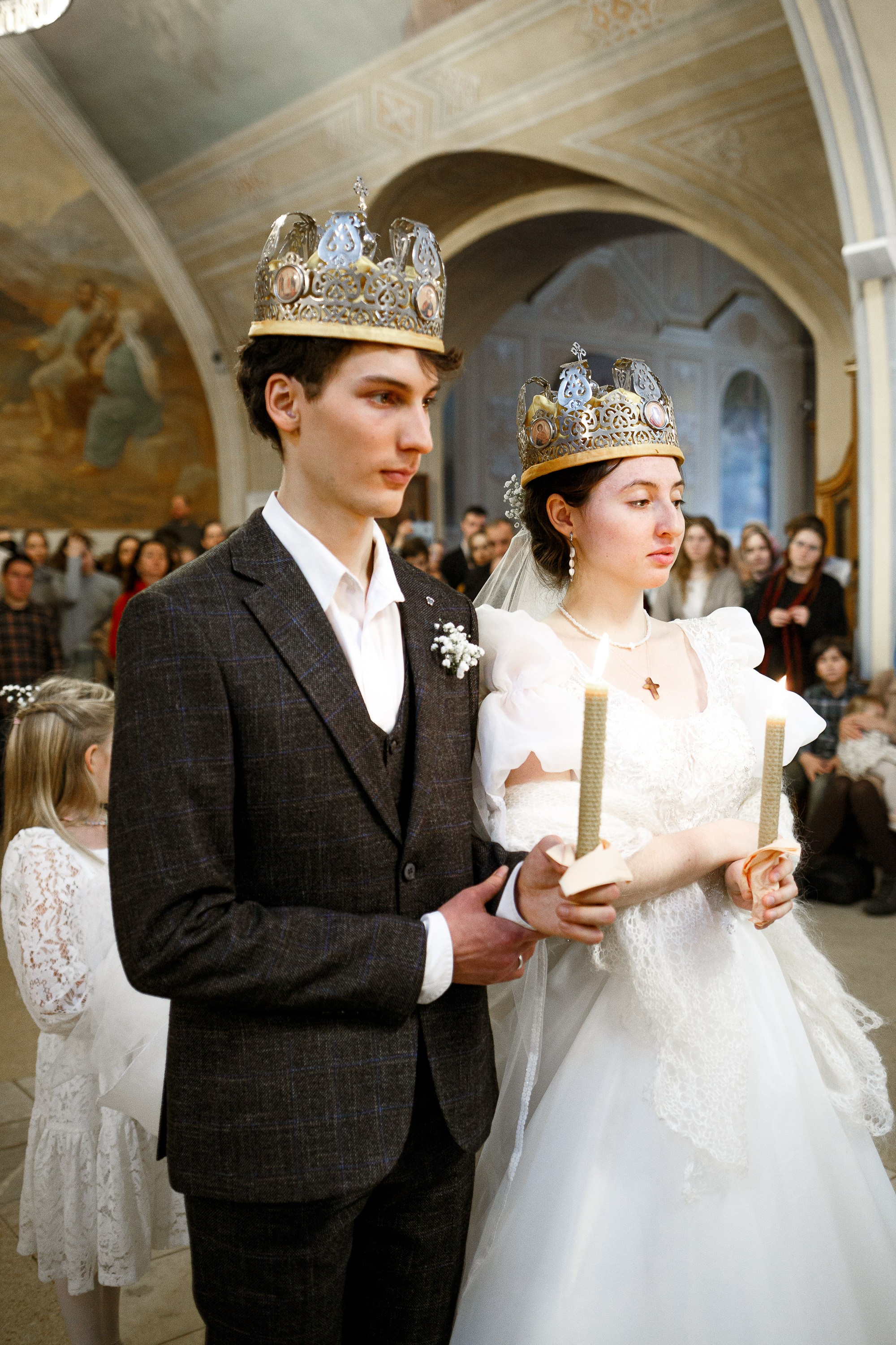 Венчание в храме Космы и Дамиана в Шубине