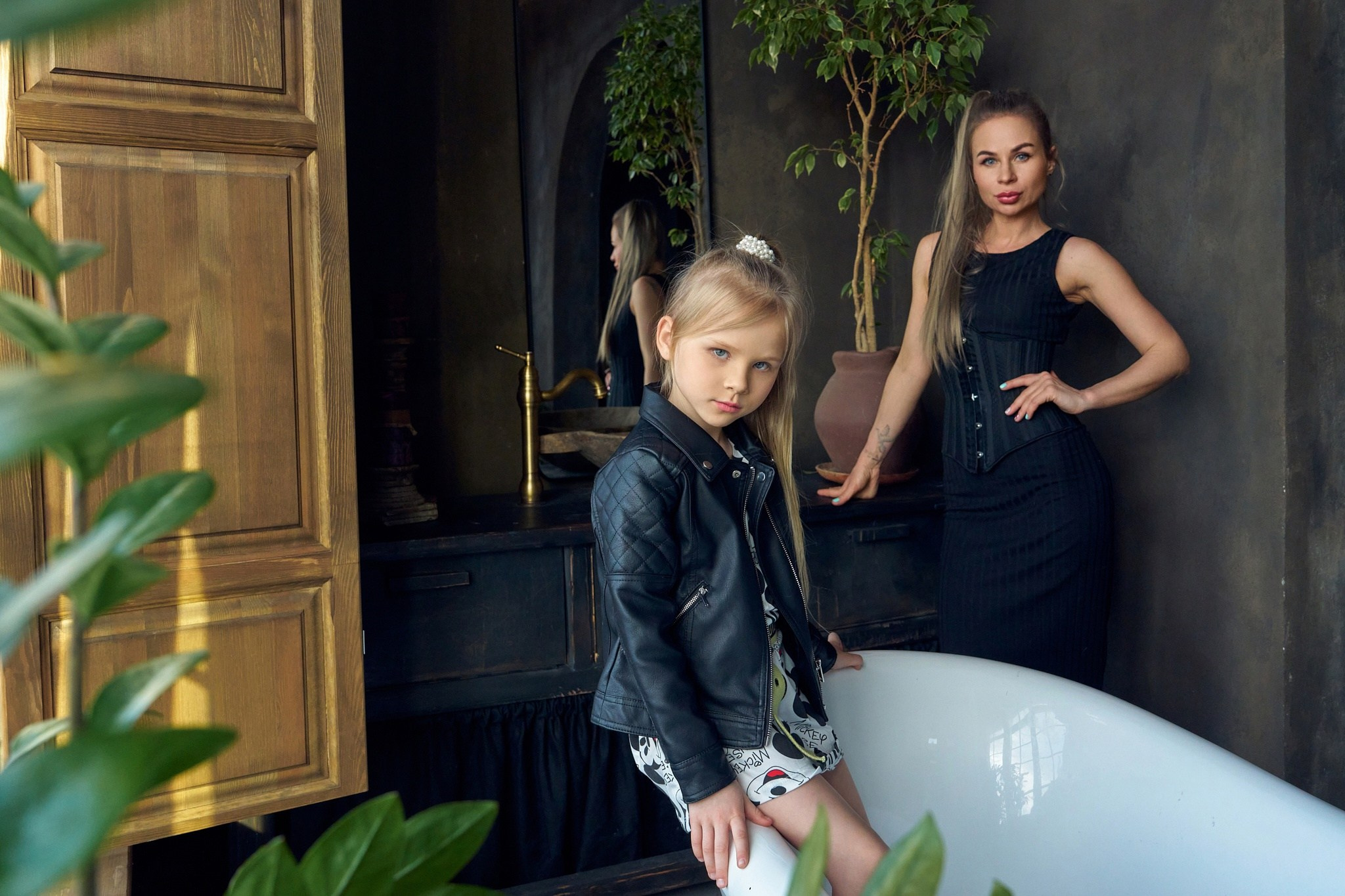 Семейная фэшн фотосессия