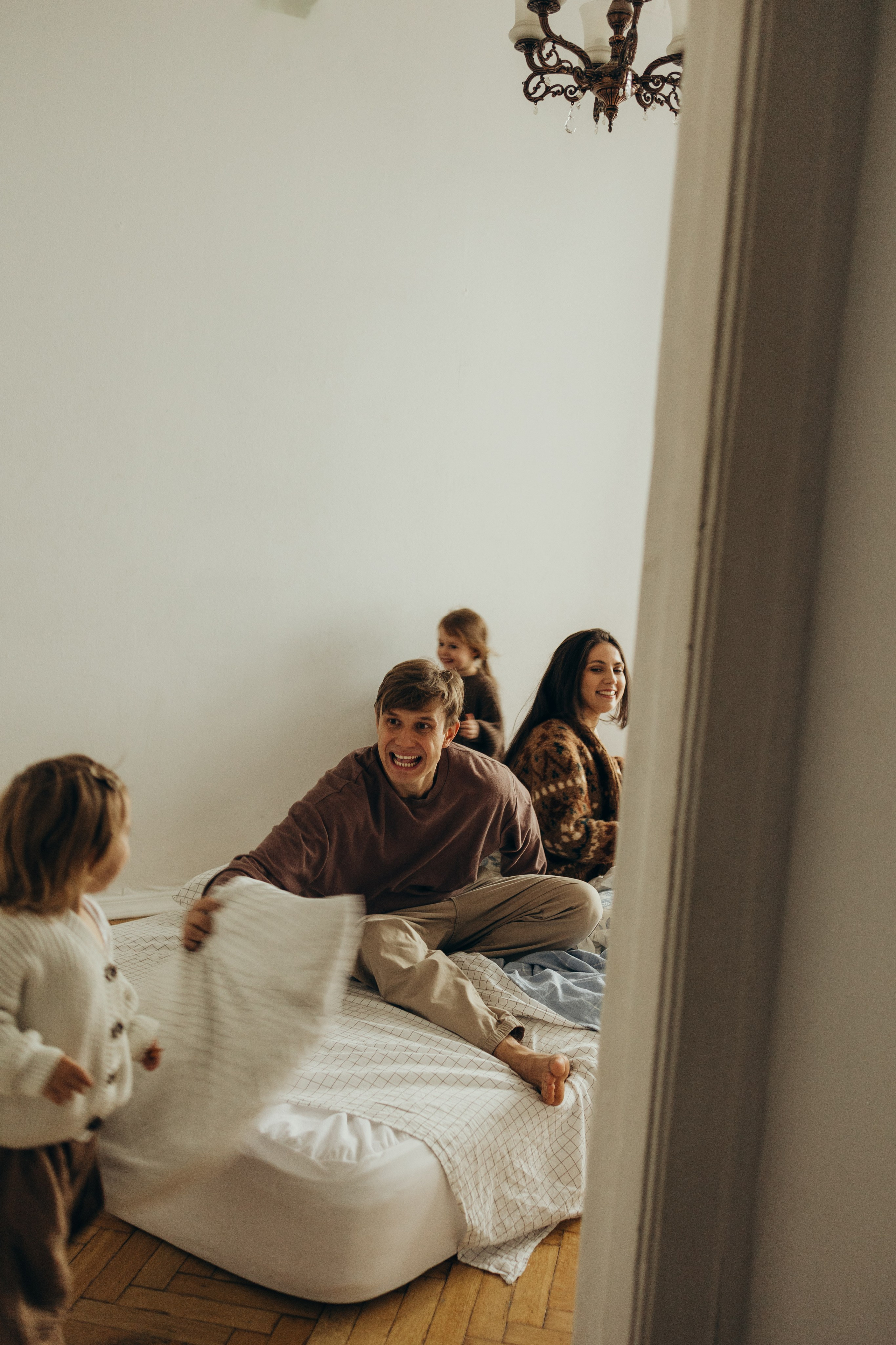 Семейное утро. Семейный фотограф в Москве Бунина Маргарита