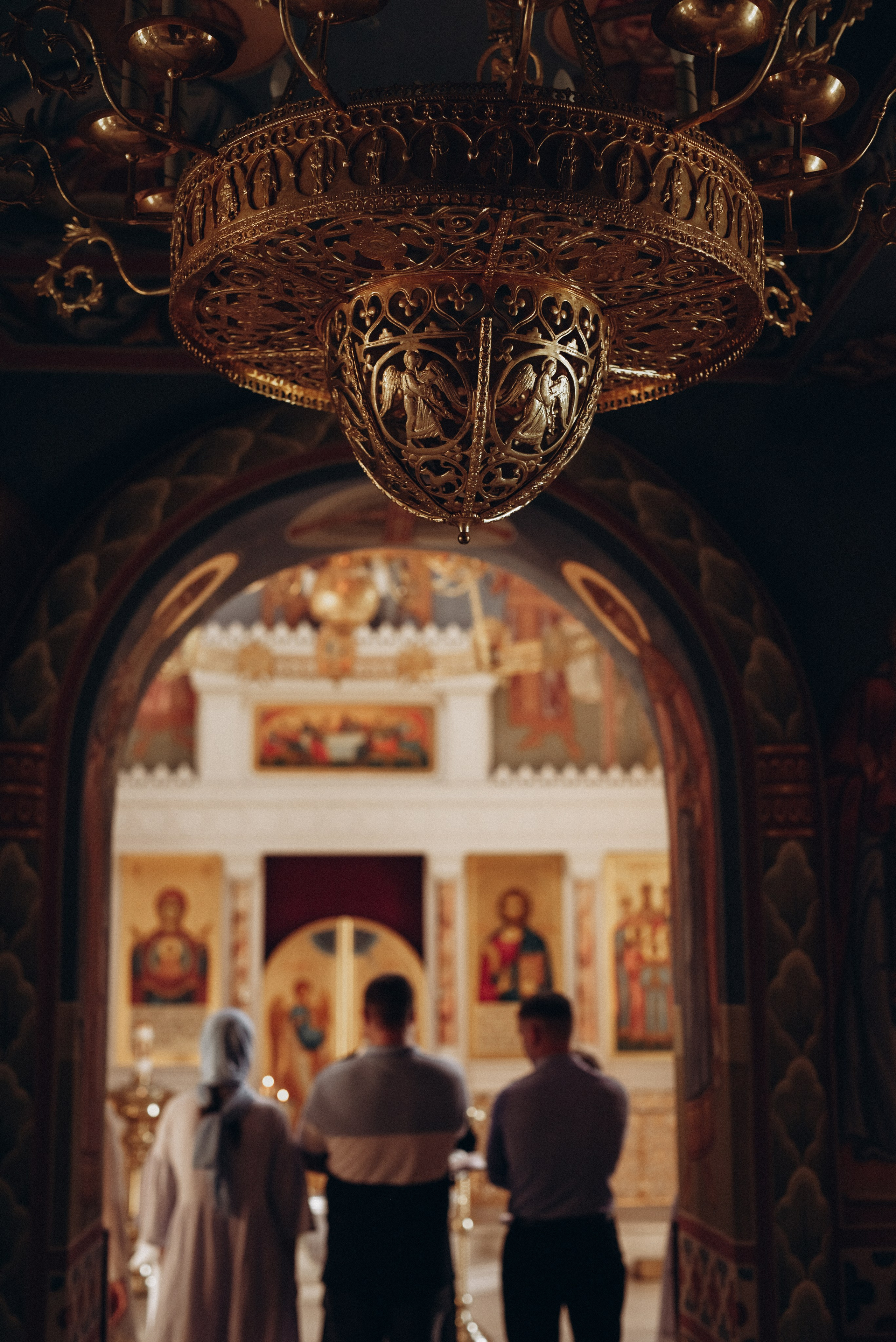 Крещение Ксении и Елизаветы. Фотограф новорождённых и семейный фотограф в Иваново Любовь Капранова