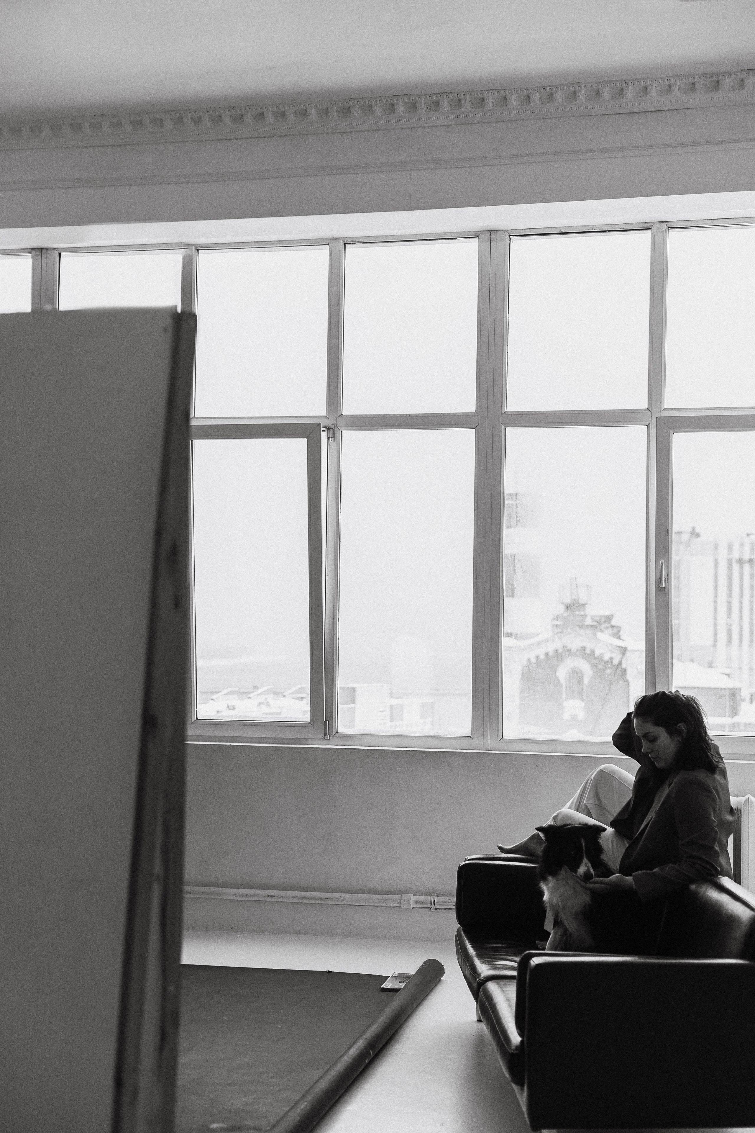 Катя и Райли. Фотограф-анималист Богданова Полина