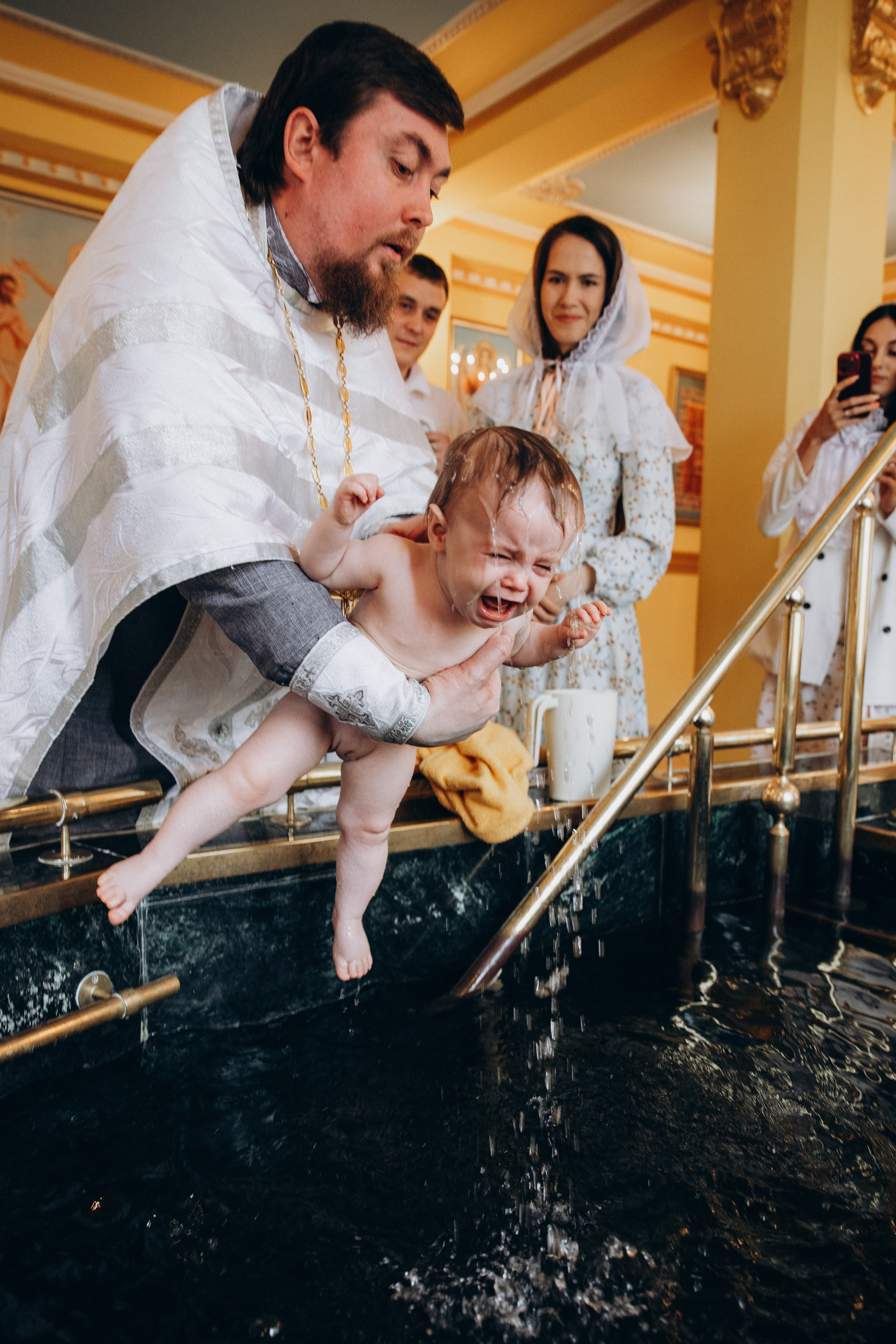 Крестины Вероники. Семейный фотограф документалист в Пензе Лопатинская Татья