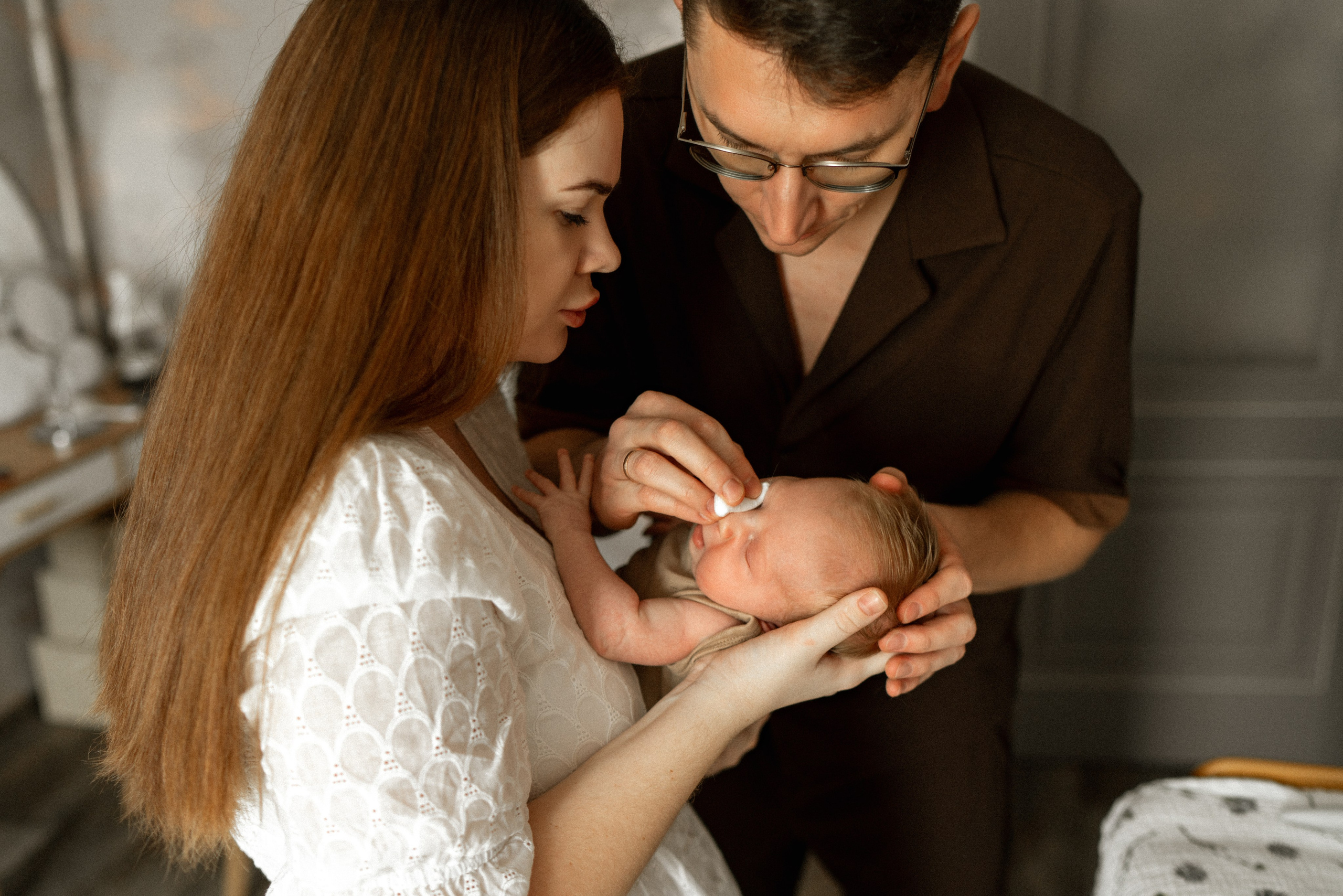 Егору 10 дней. Семейный фотограф в Санкт-Петербурге — Наташа Тарасенко