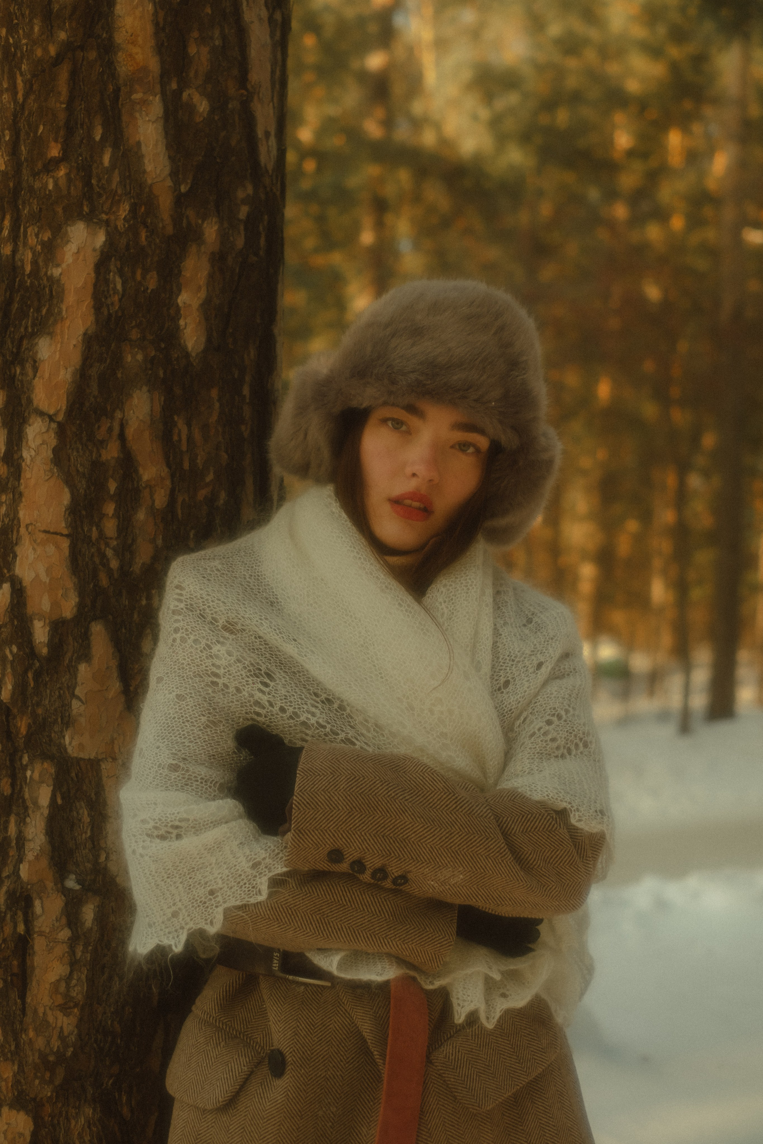 Ксюша, Том и Кирин | в стиле СССР. Фотограф в Новосибирске Диана Ильиных