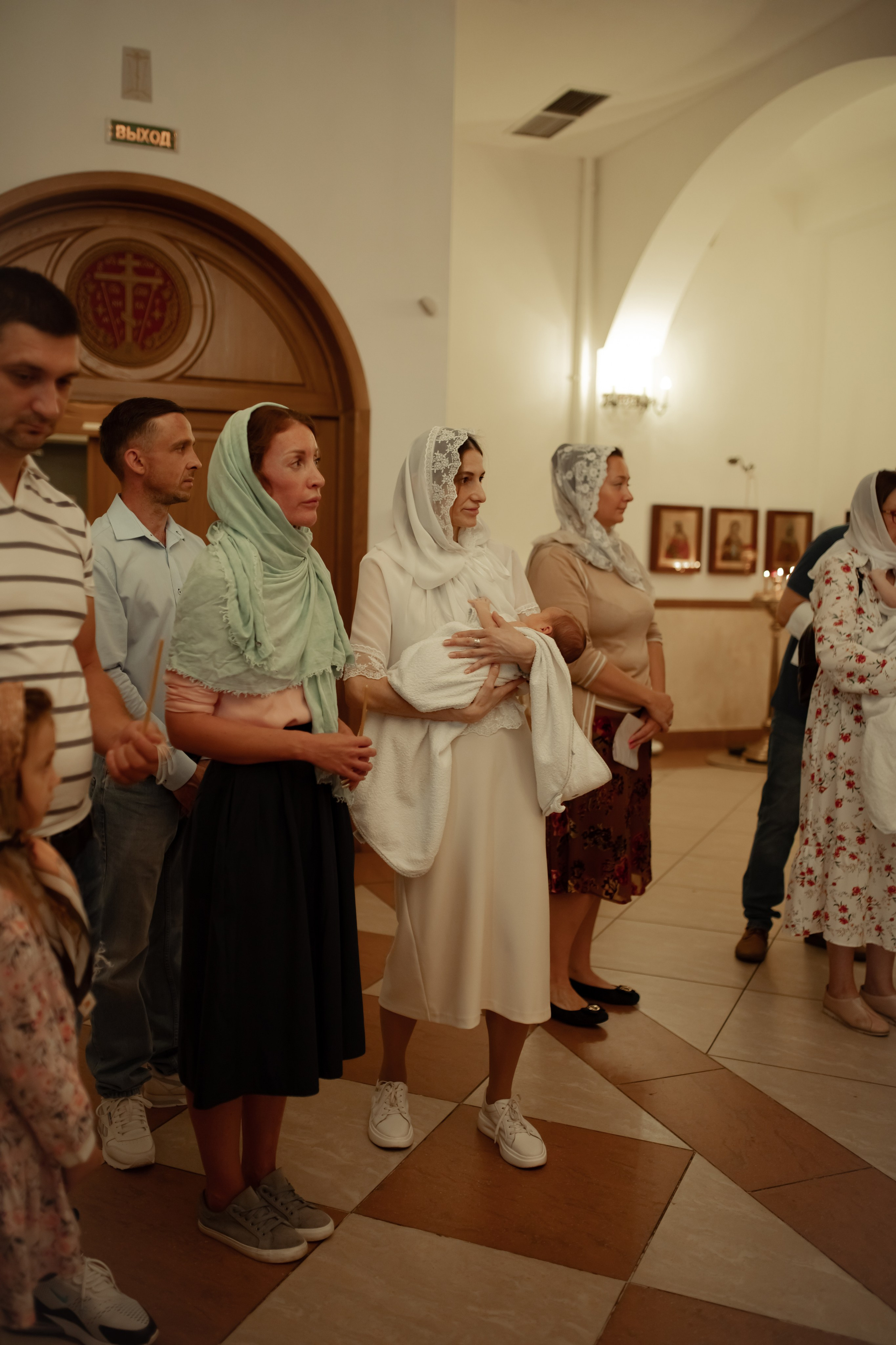 Крещение Анастасии. Семейный и детский фотограф в Москве Дорогова Екатерина