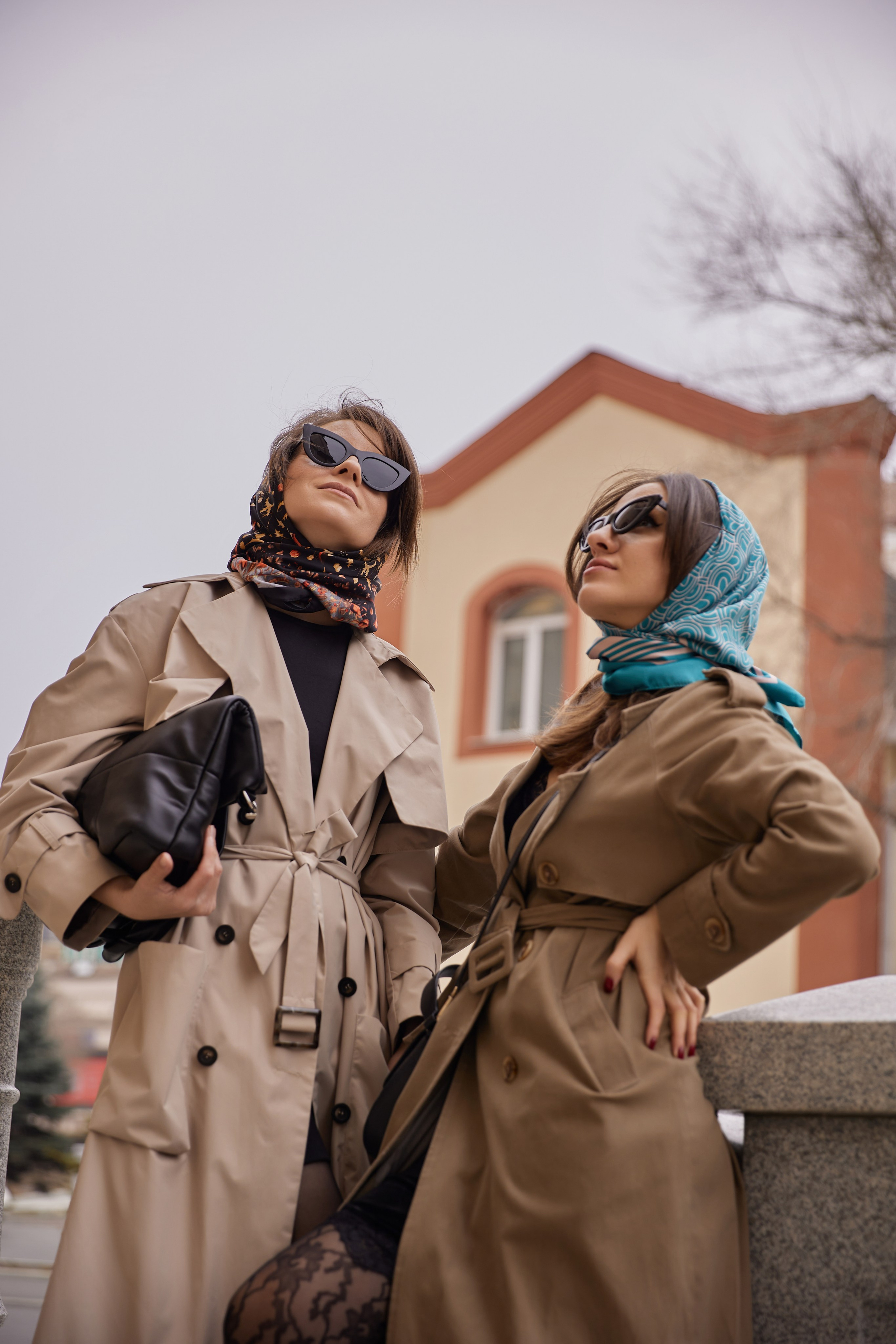 Фотопрогулка Марины и Александры. Фотограф женского портрета, беременности и материнства Харькова Елена