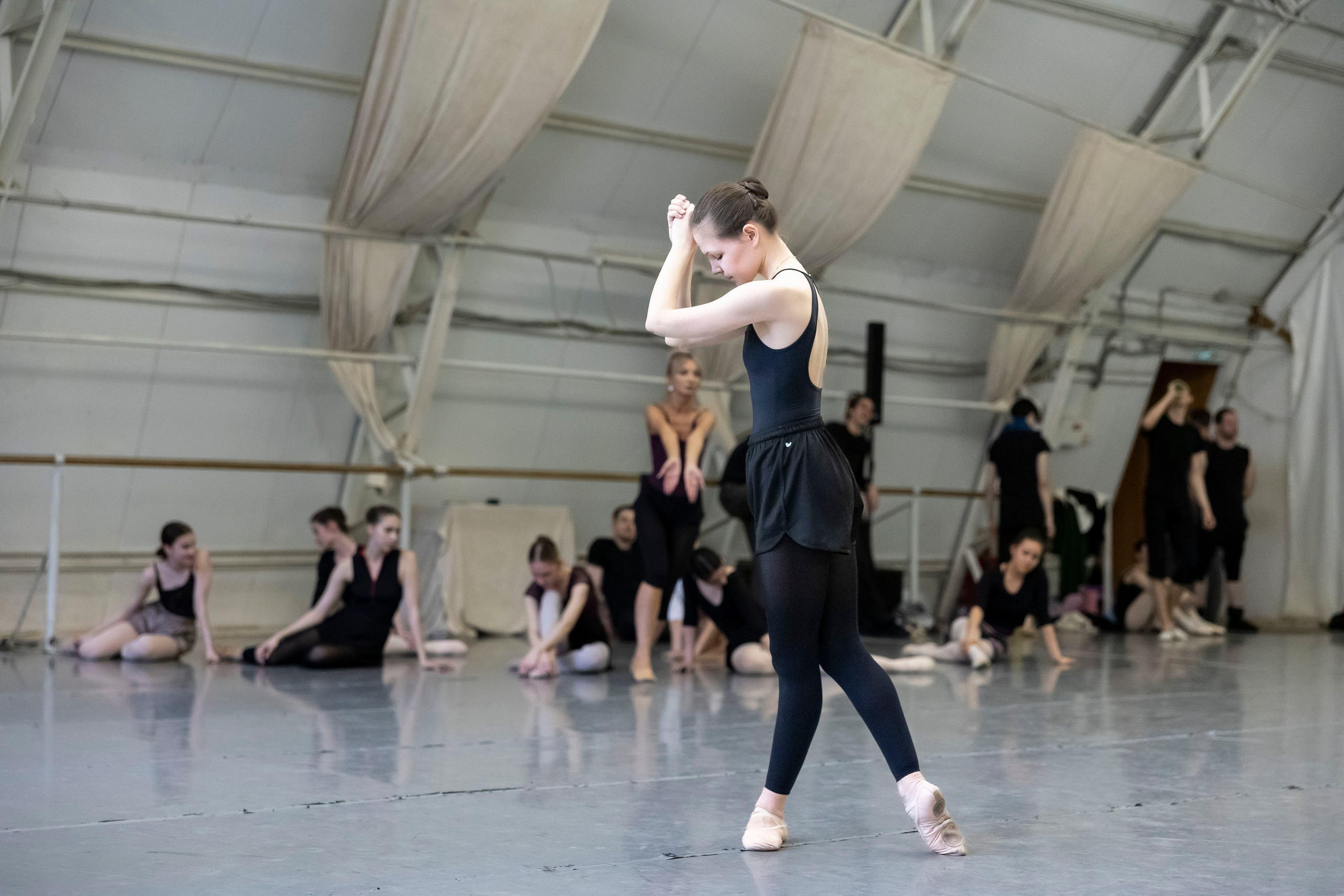 Репетиция балета «Пушкин. Сны после жизни» — театр Касаткиной и Василёва. Балетный фотограф Москва Майоров Николай