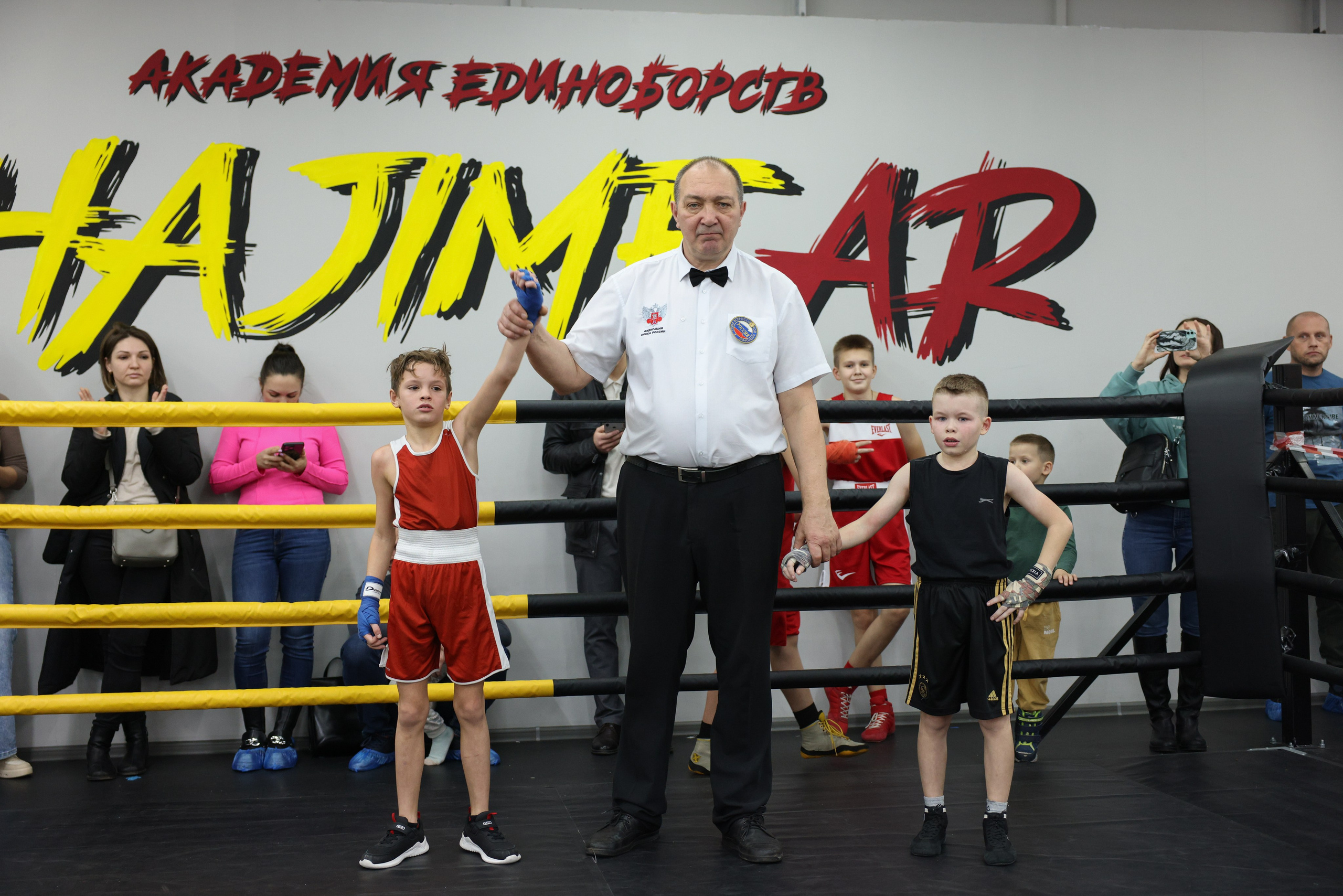 Открытый ринг «кубок ООО «ТЭК НеваСпецТяж». Фотограф Александр Заломаев