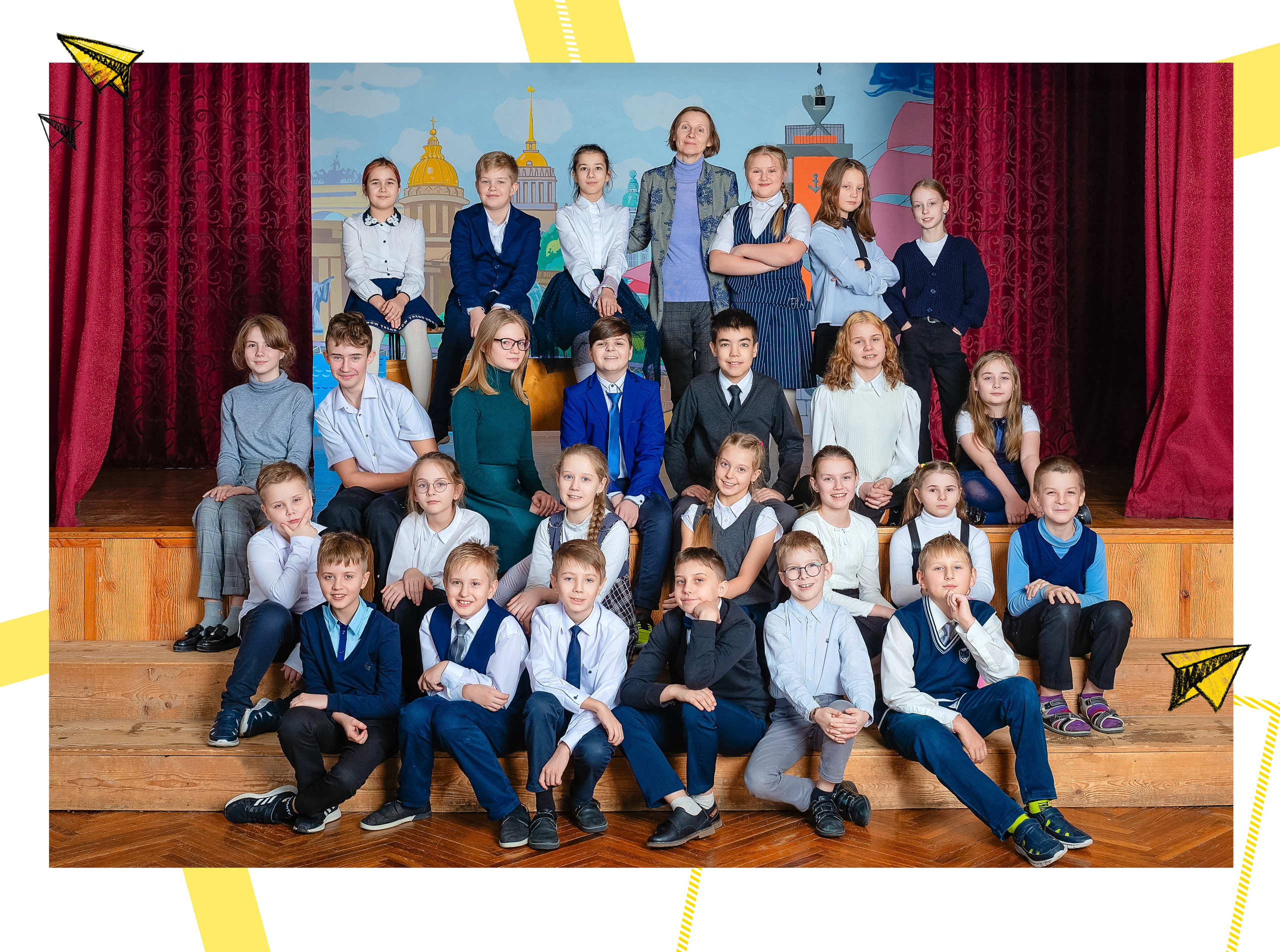 Выпускной альбом «Геометрия». Выпускные альбомы для школы и детского сада в СПб и ЛО