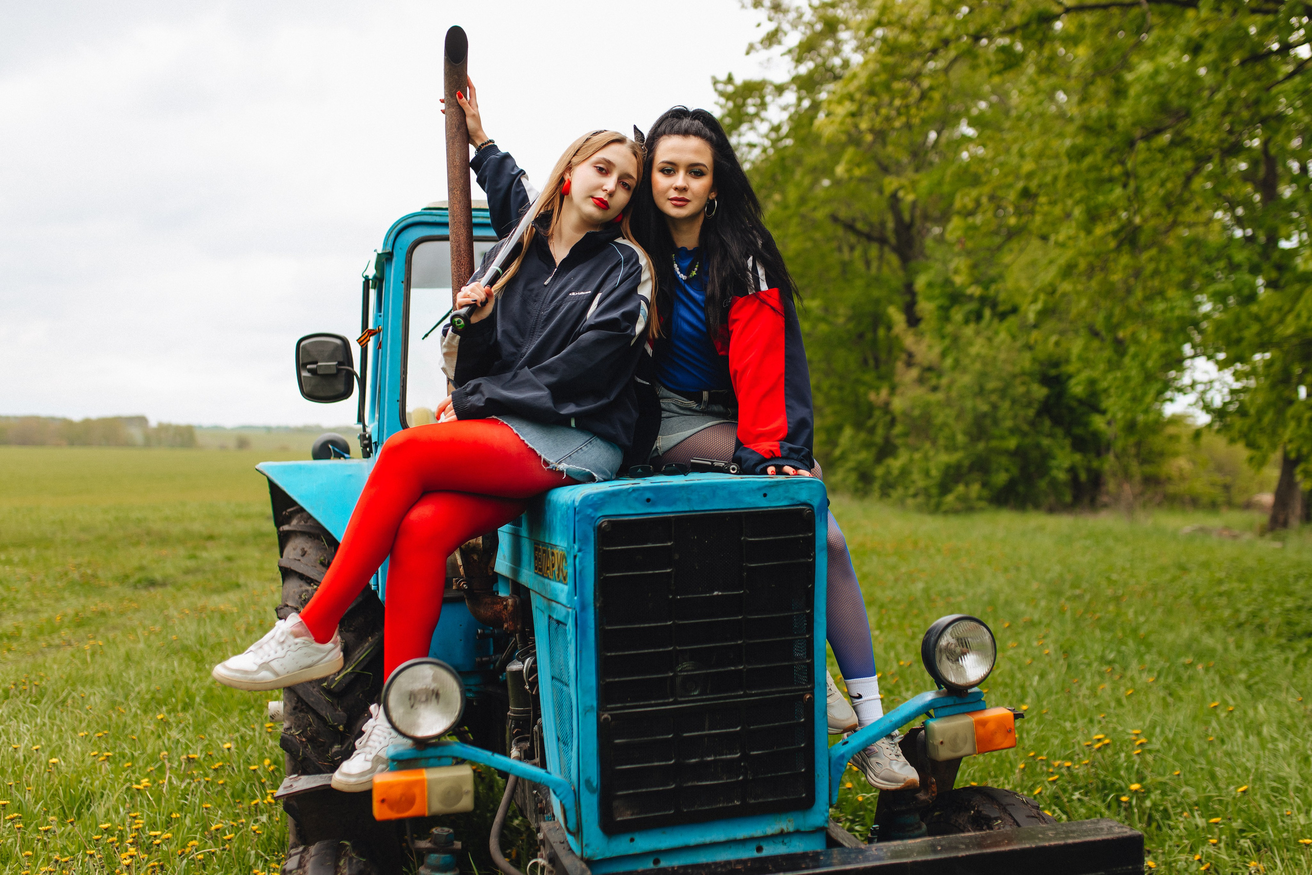 Синий трактор. Свадебный и семейный фотограф в Туле и области Маша Костина