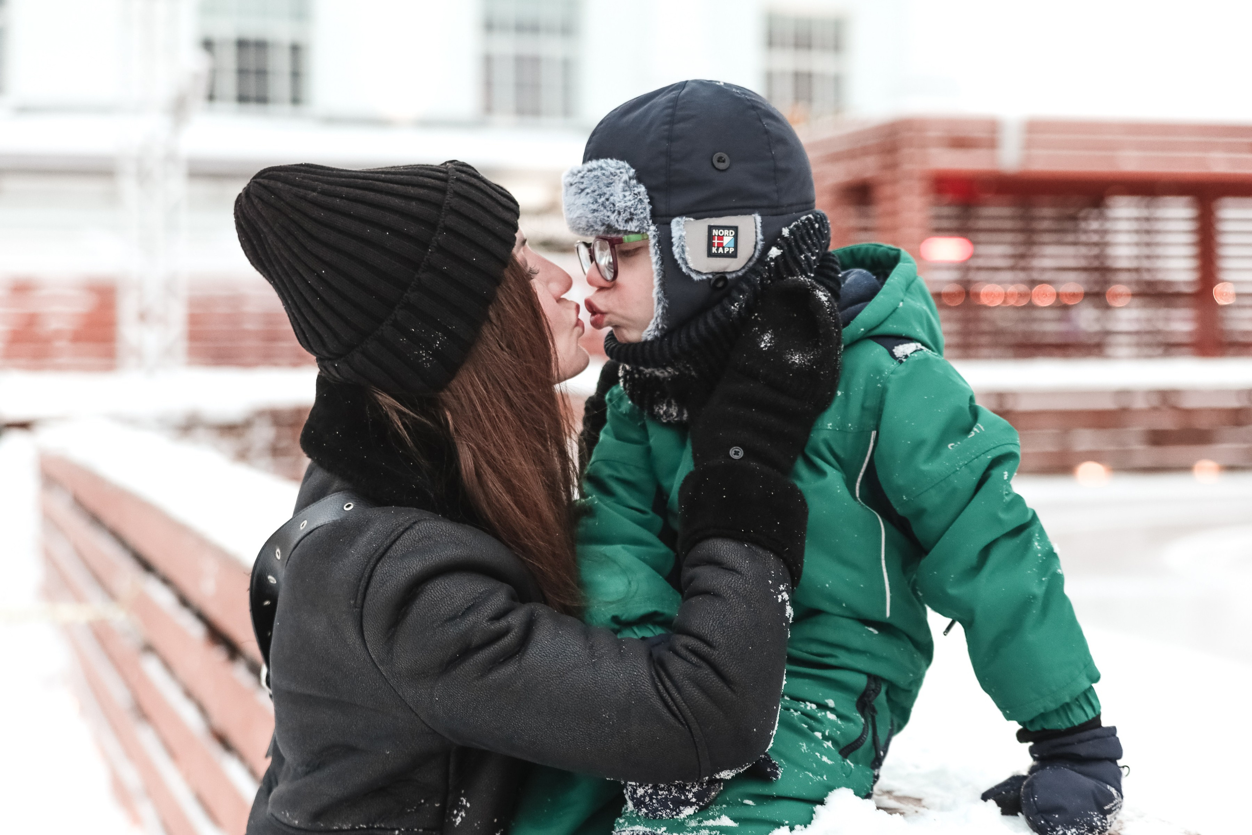 Зима. Севкабель. Семейный фотограф, свадебный фотограф, женский портрет в Санкт-Петербу