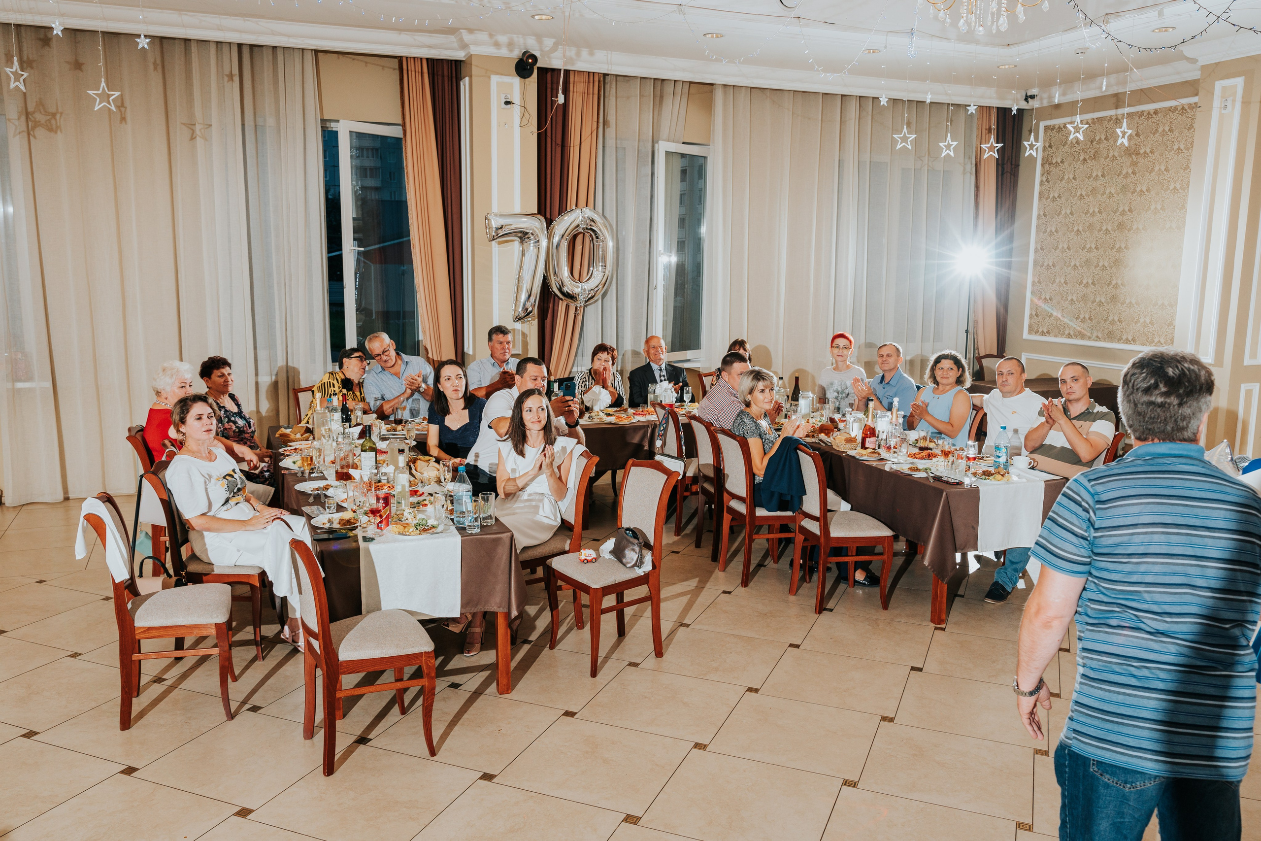 Юбилей 70 лет. Репортажный фотограф Красноярск