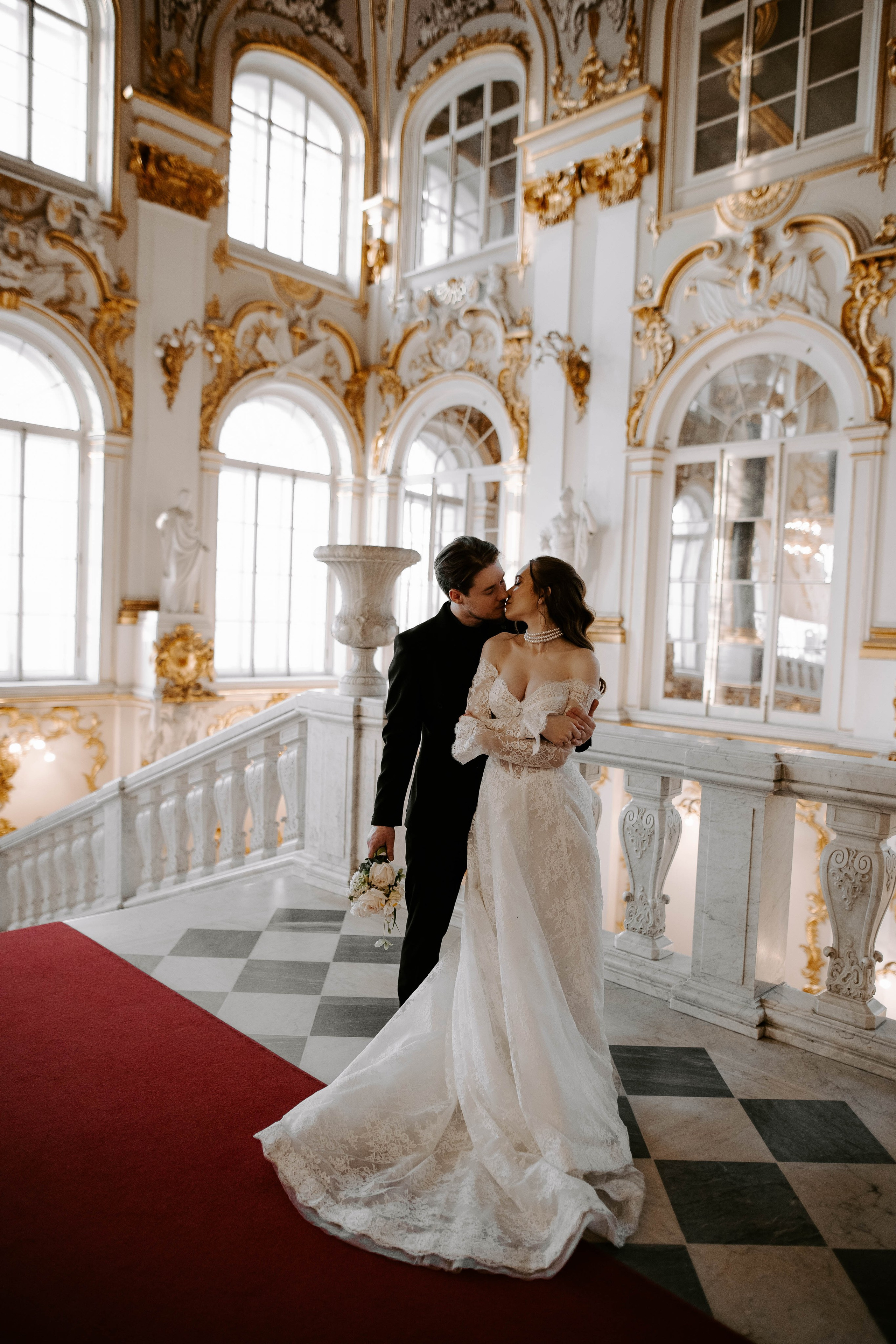 Ольга и Глеб / Эрмитаж. Фотограф Veronika Potaseva