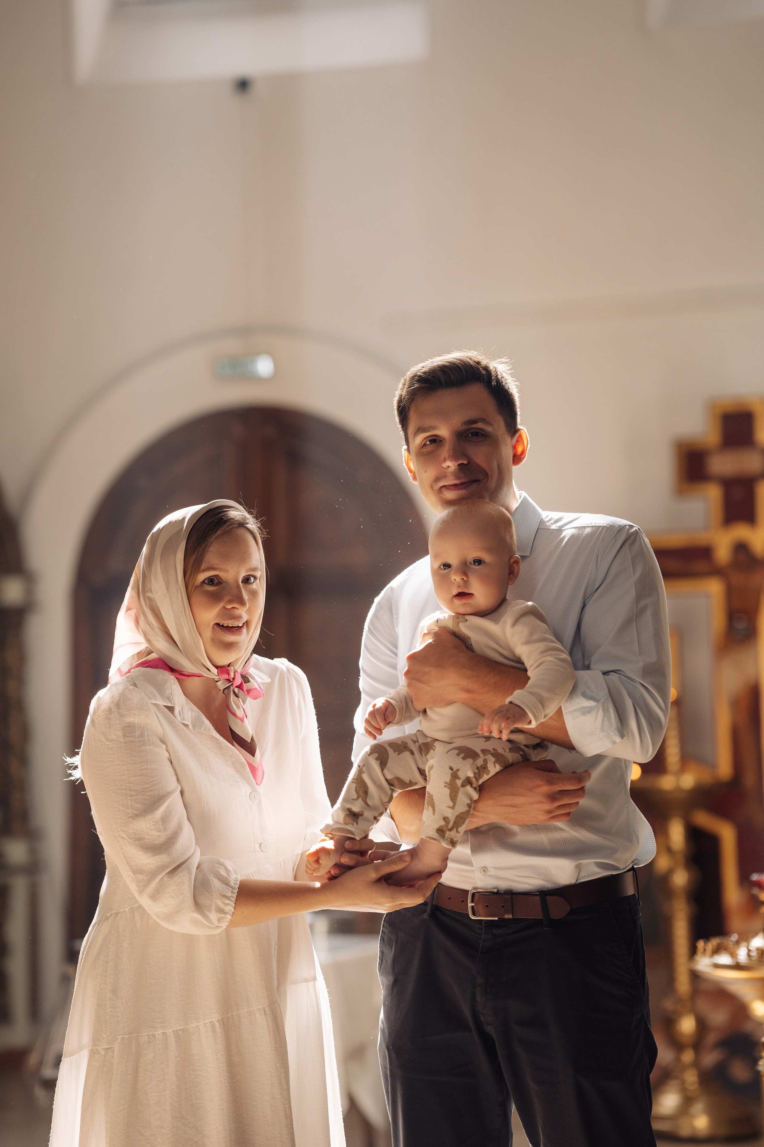 Таинство крещения. Свадебный и семейный фотограф Ксения Ржевская (Митрохина)