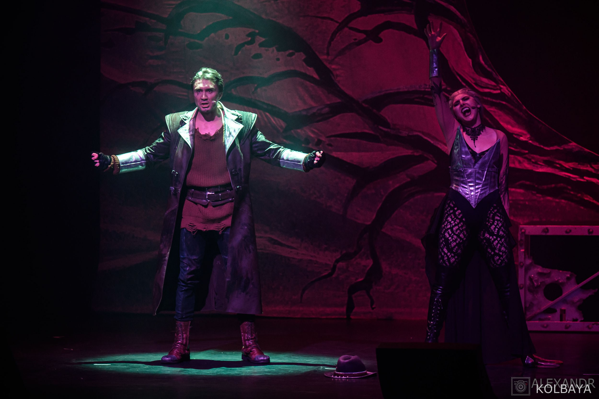 Мюзикл Дракула. Концертный и театральный репортажный фотограф в Москве Александр Колбая