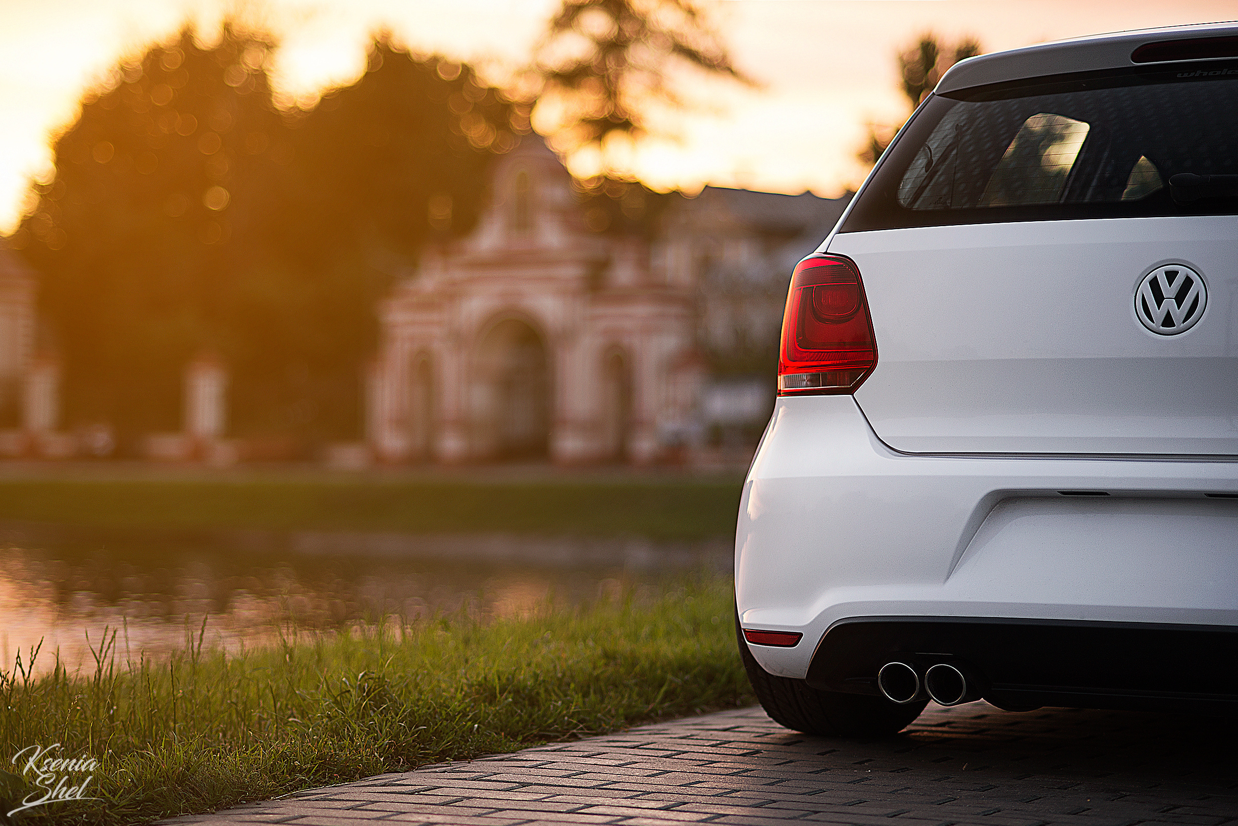 Laconic Polo. Ksenia Shel | Automotive Photography