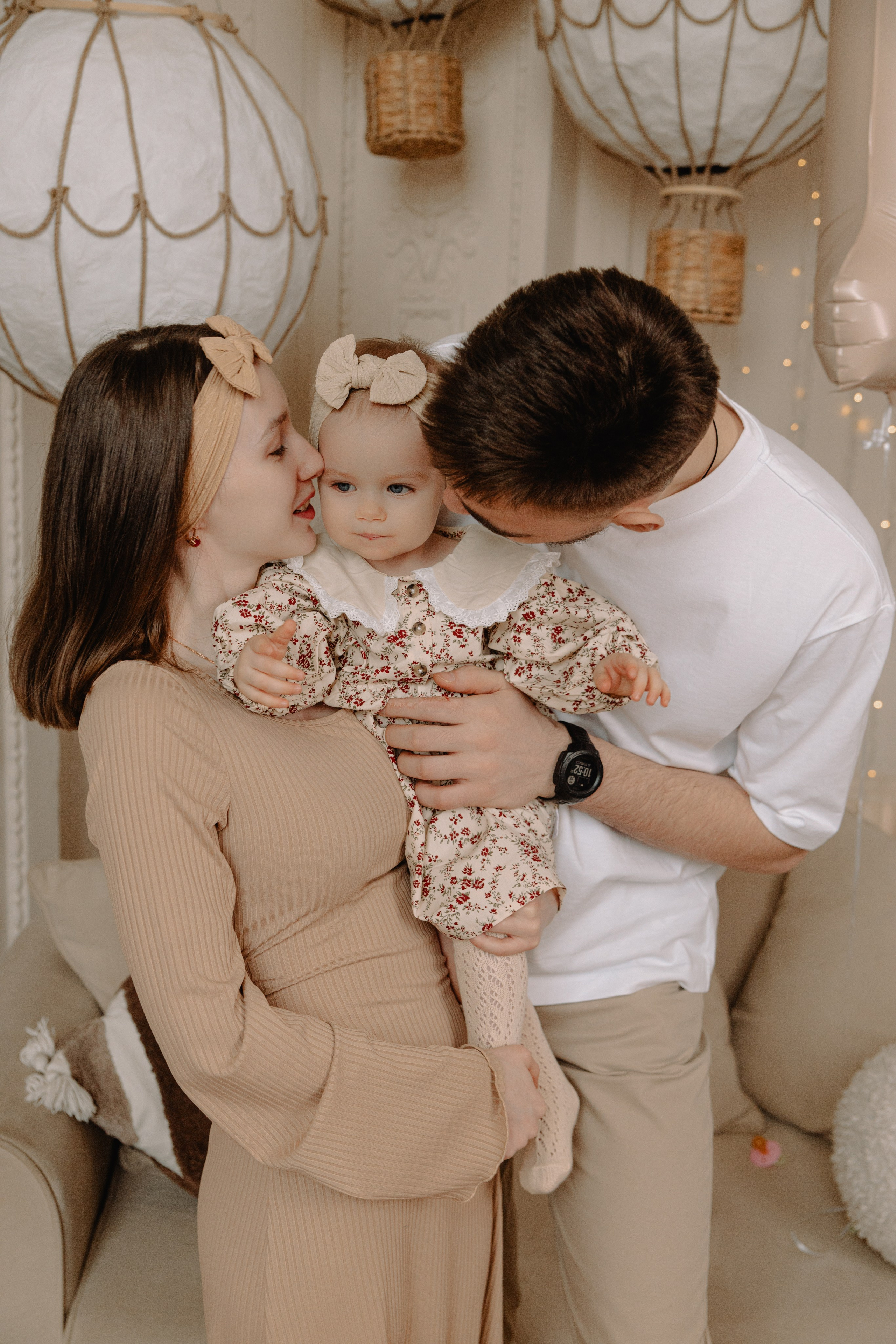 Оксана, Александр и Есения. Фотограф Воронеж Варвара