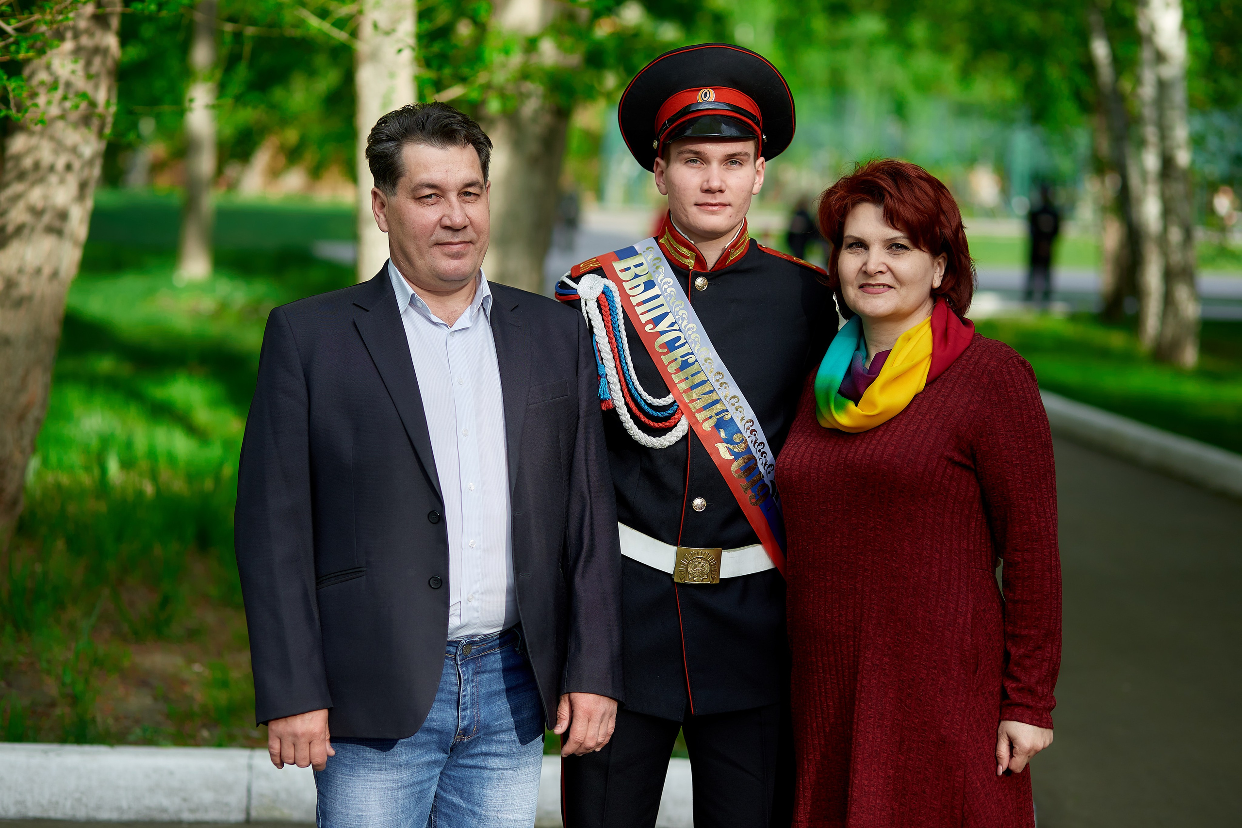 Кадеты последний звонок. Фотограф Вячеслав Фарунин