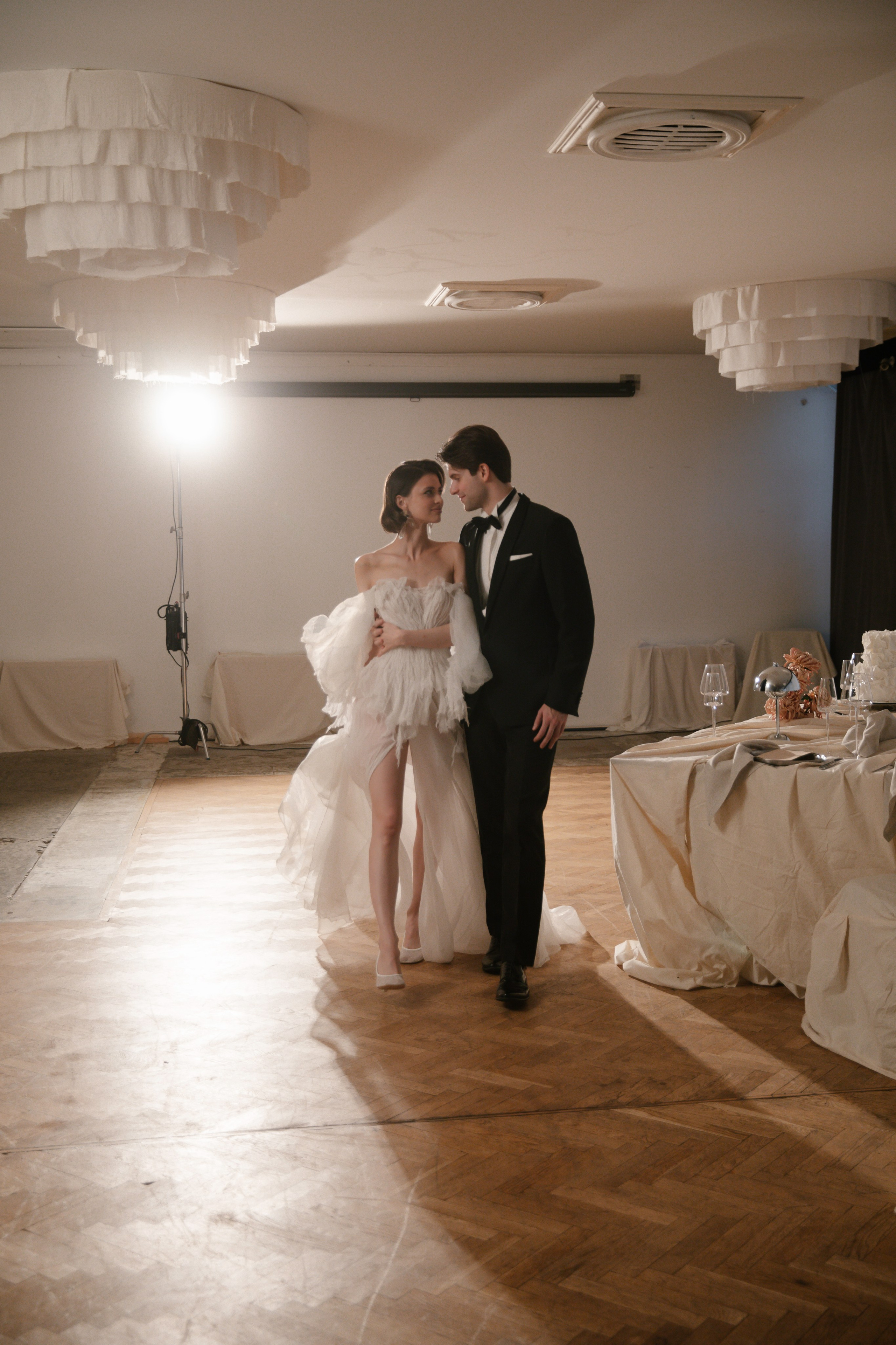 Фотосессия на банкетной площадке. Свадебный и семейный фотограф Анастасия Романова в Москве и Московской области