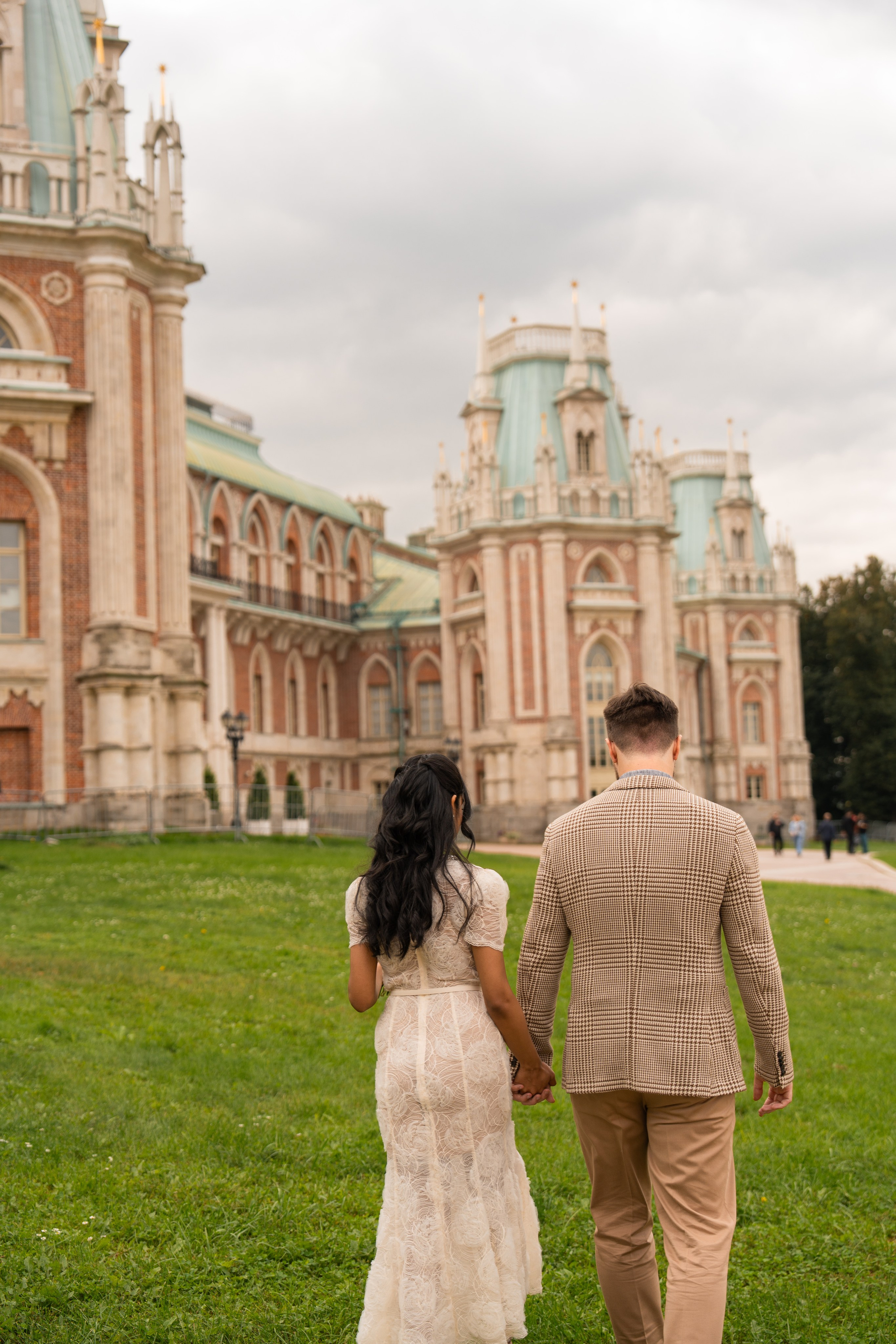 Максим и Харша, Царицыно. Свадебный фотограф в Москве Анна Полушина