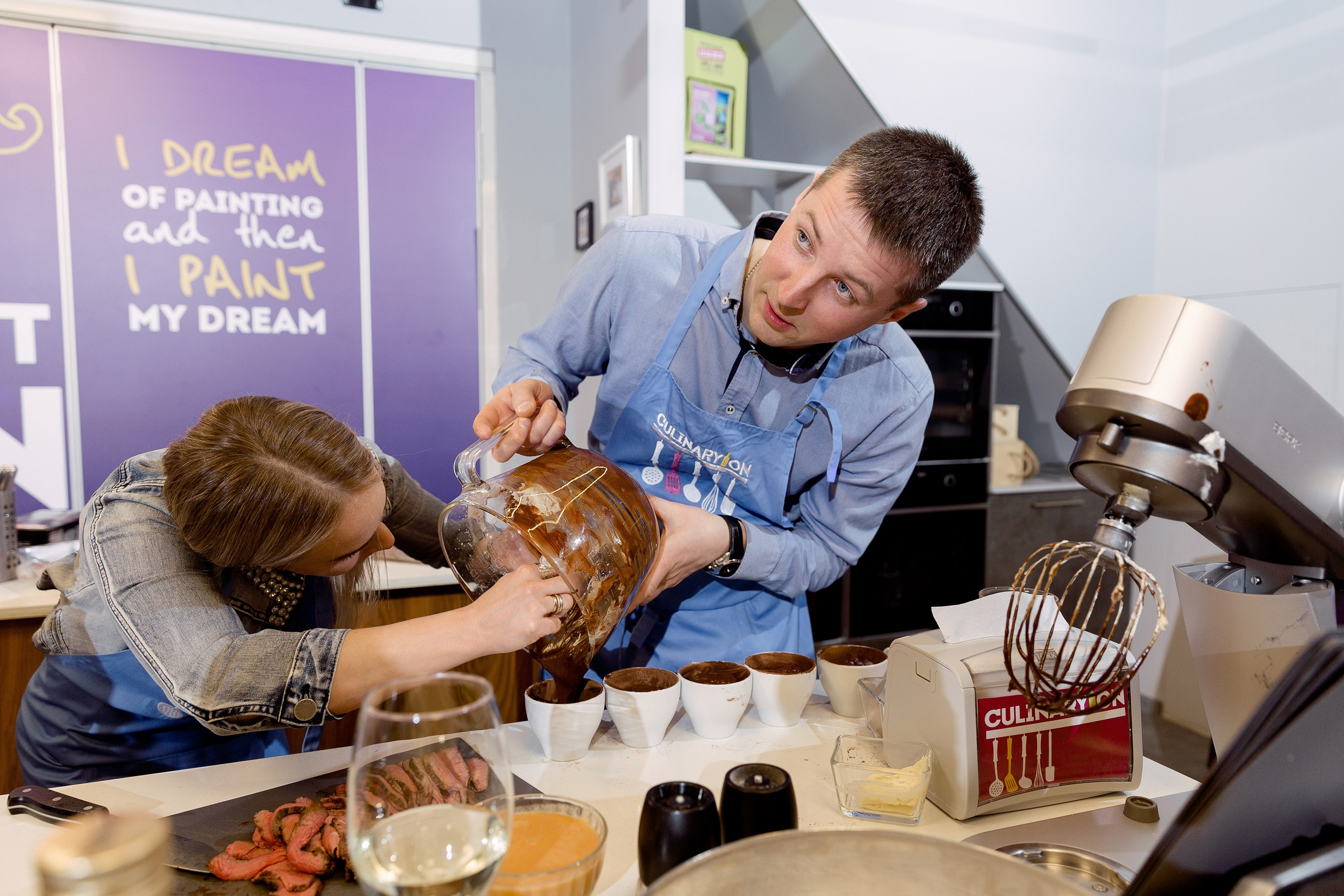 Кулинарная студия. Репортаж. Свадебный фотограф в Санкт-Петербурге Павел Резниченко