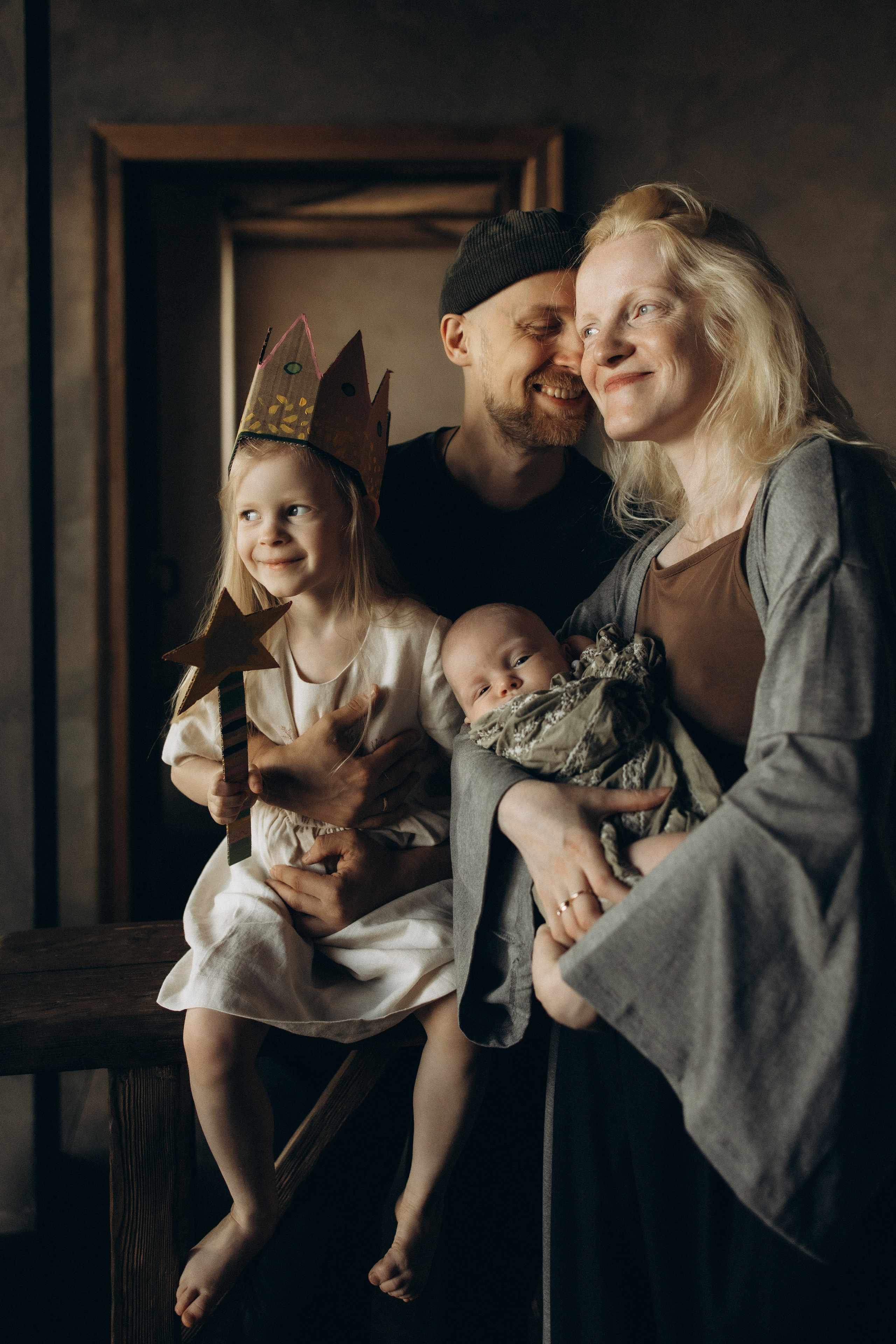 Катя, Дима, Алиса и Ева. Семейный фотограф в Ижевске Даша Денисова