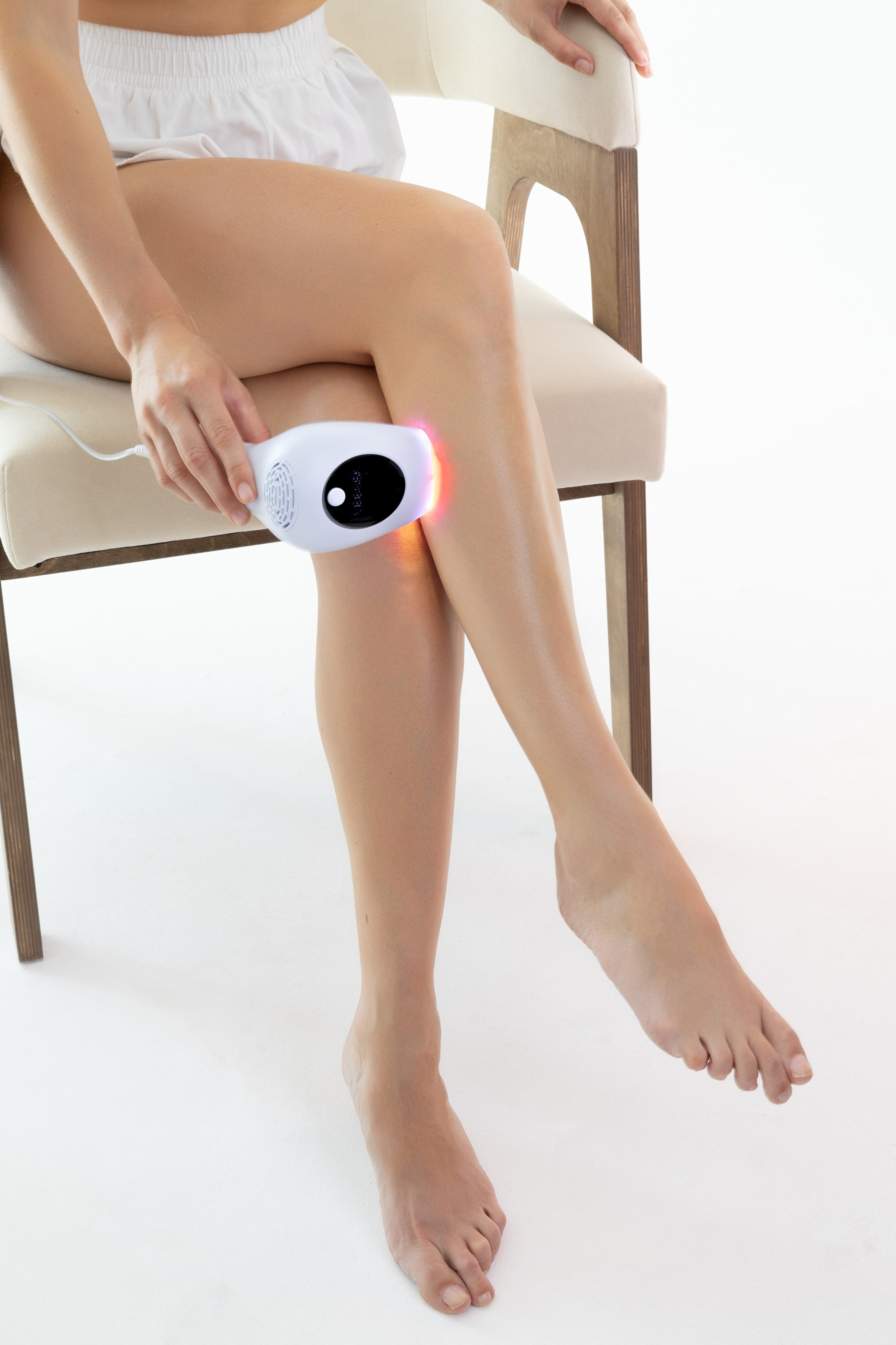 Использование эпилятора на ноге | Контент для бьюти-блога