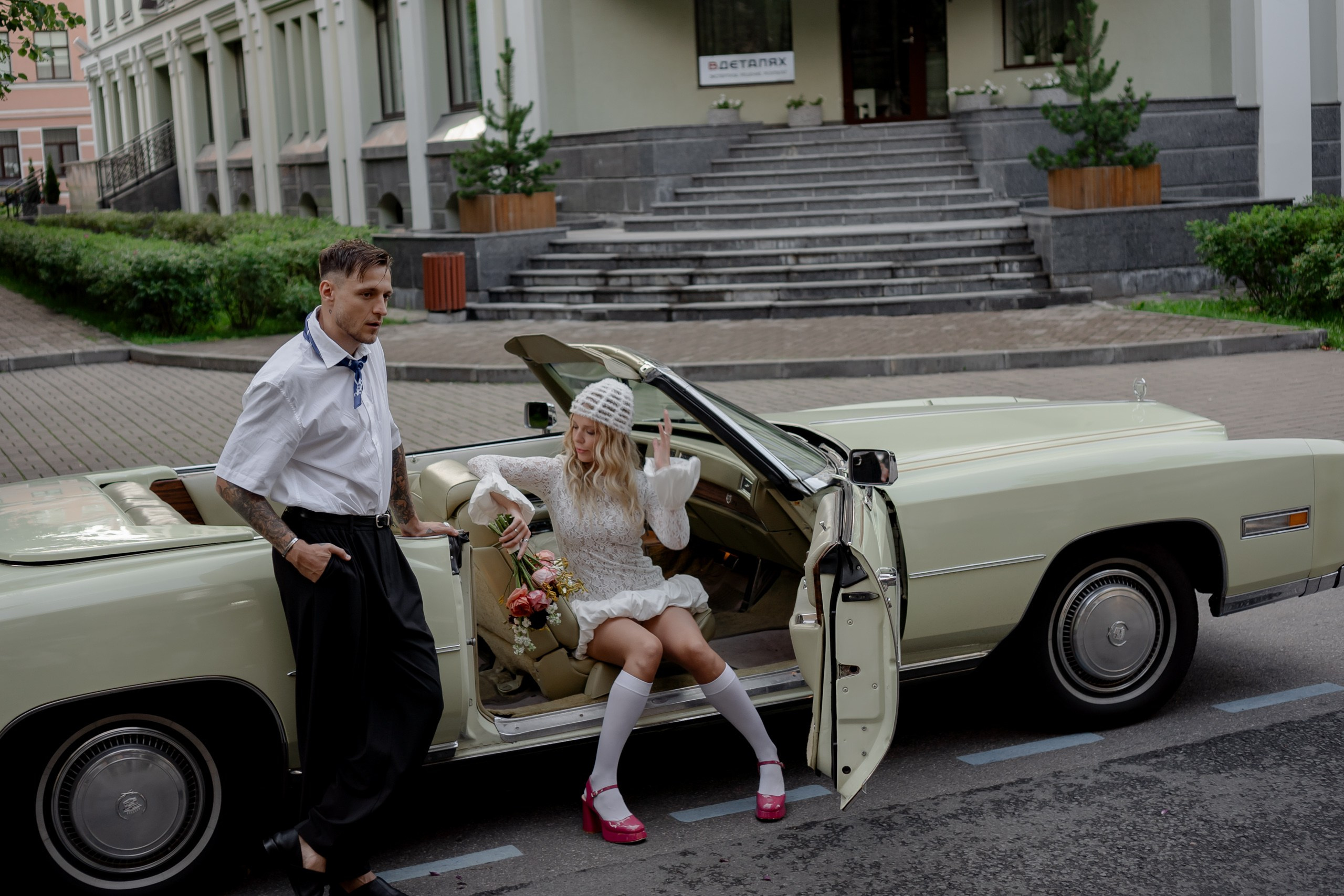 СВАДЕБНАЯ СЬЕМКА С КАБРИОЛЕТОМ В САНТК-ПЕТЕРБУРГЕ НА ПЕТРОГРАДКЕ В ОТЕЛЕ ПАНОРАМИКА. Профессиональный фотограф, Санкт-Петербург — Виктория Богомолова