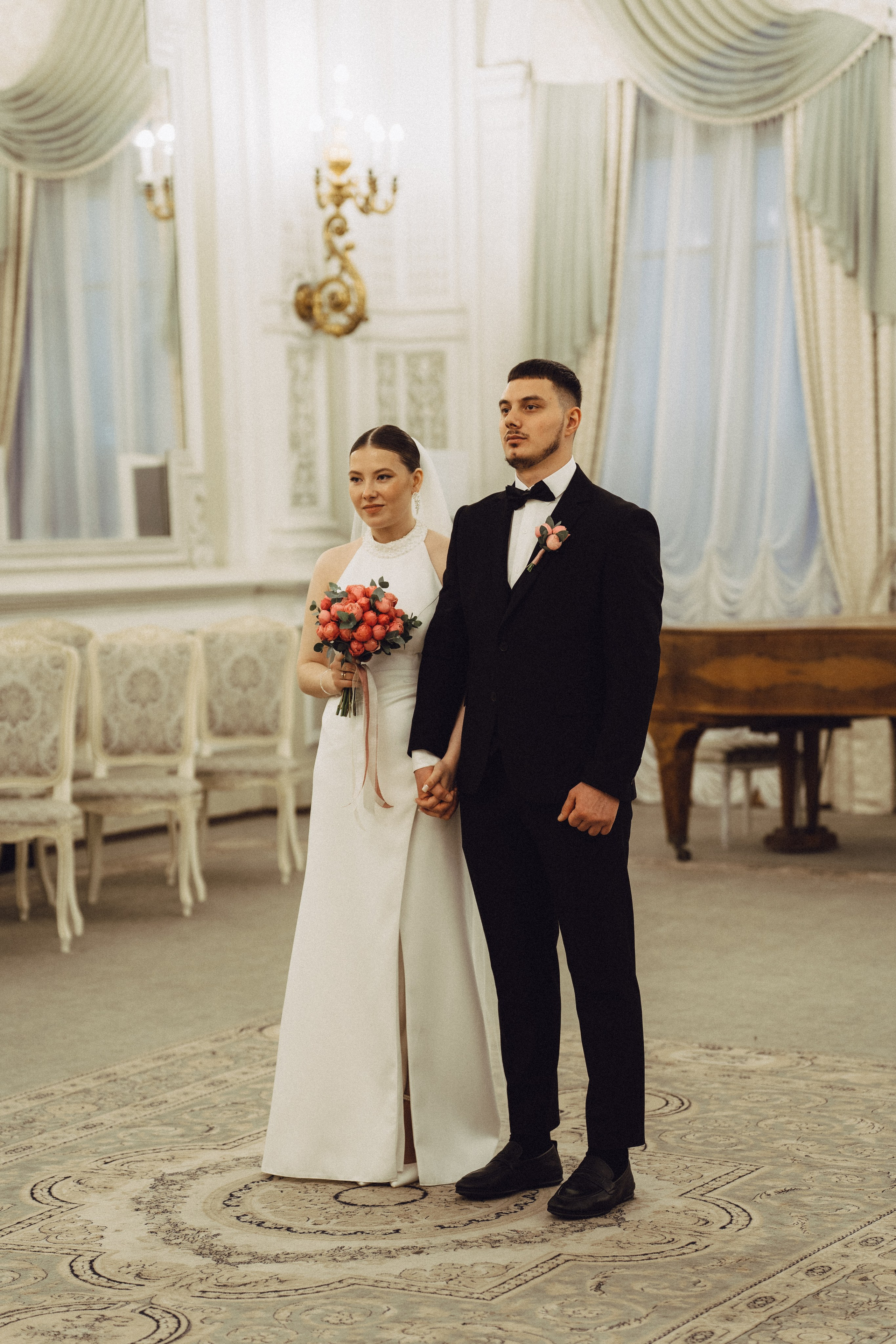 СВАДЕБНАЯ СЬЕМКА В ПЕВОМ ДВОРЦЕ БРАКОСОЧЕТАНИЯ. Профессиональный фотограф, Санкт-Петербург — Виктория Богомолова