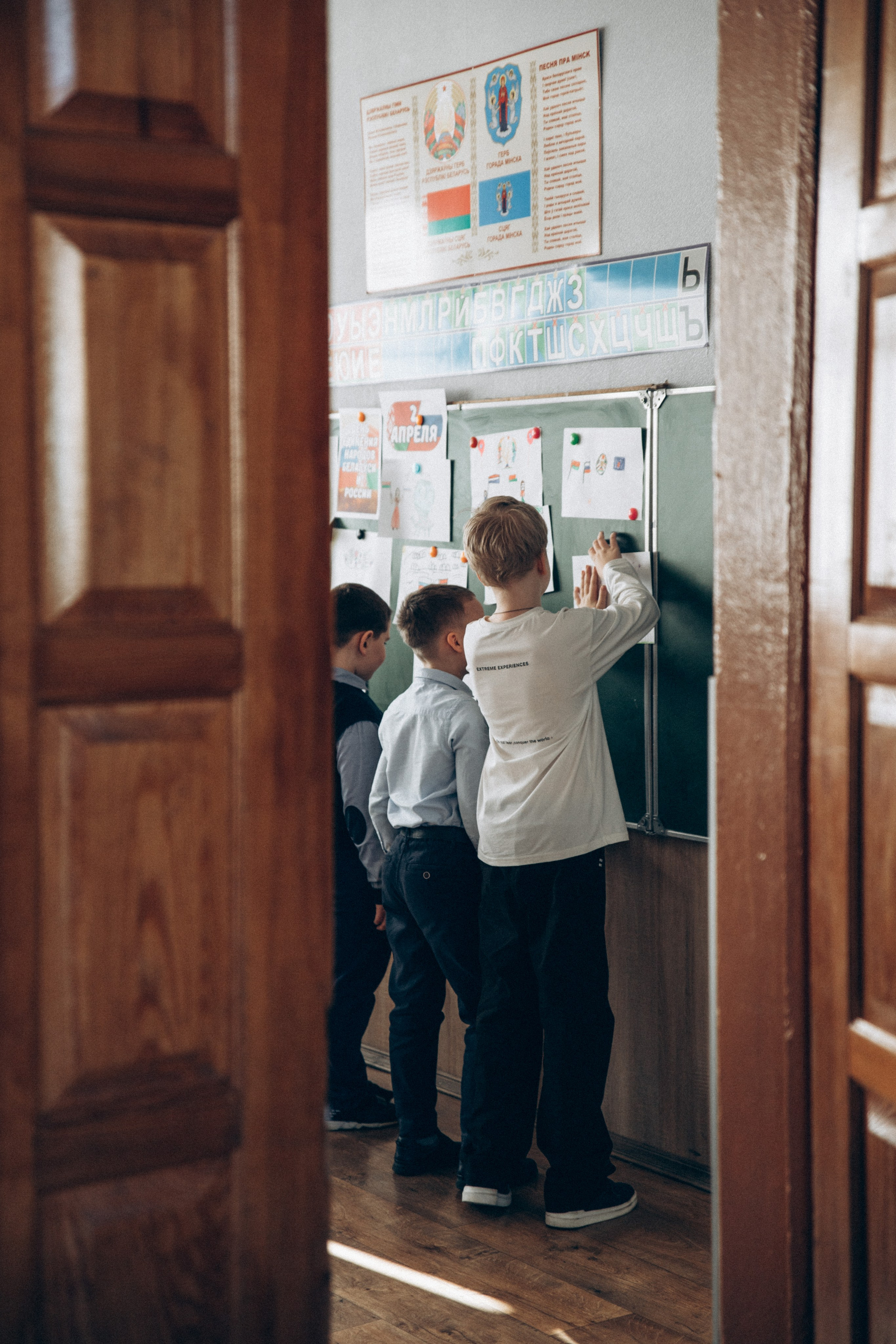 1 «Б» класс. Апрель. Репортажный и детский фотограф в Минске