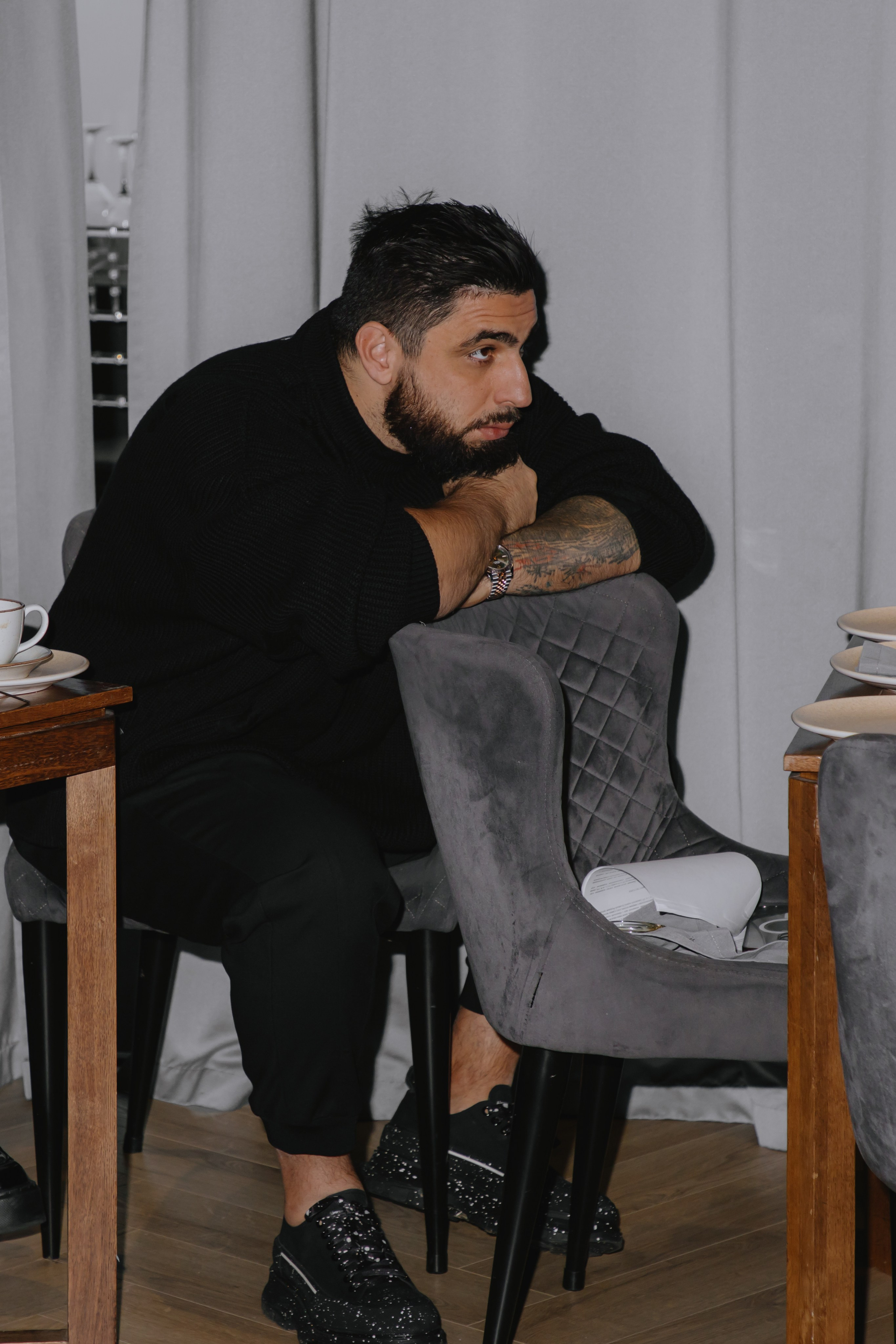 Бизнес завтрак на 89 этаже. Фотограф в Москве и Санкт-Петербурге Дарина