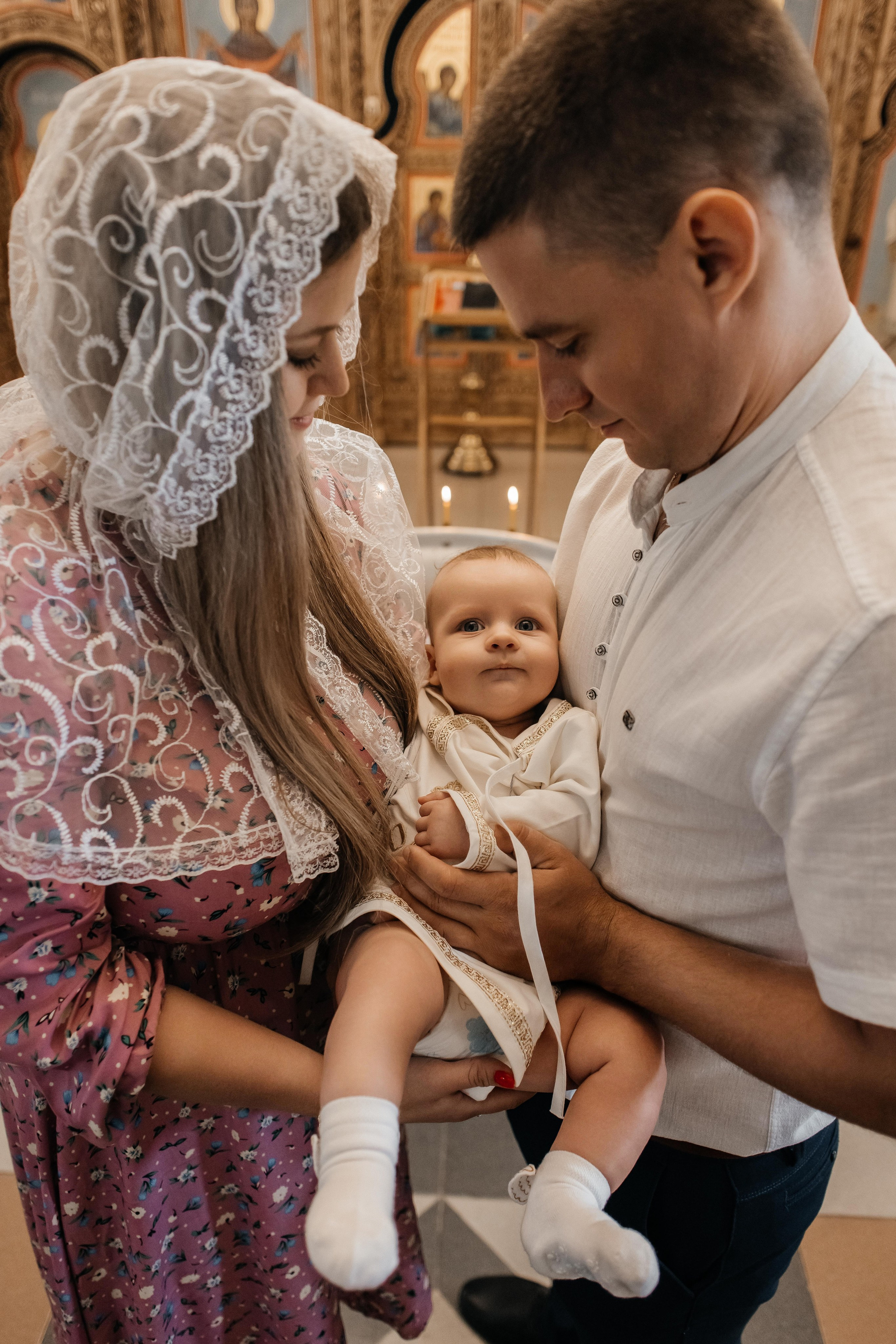 Крещение Ромы. Свадебный и семейный фотограф Яна Стражева. Волгоград, Москва