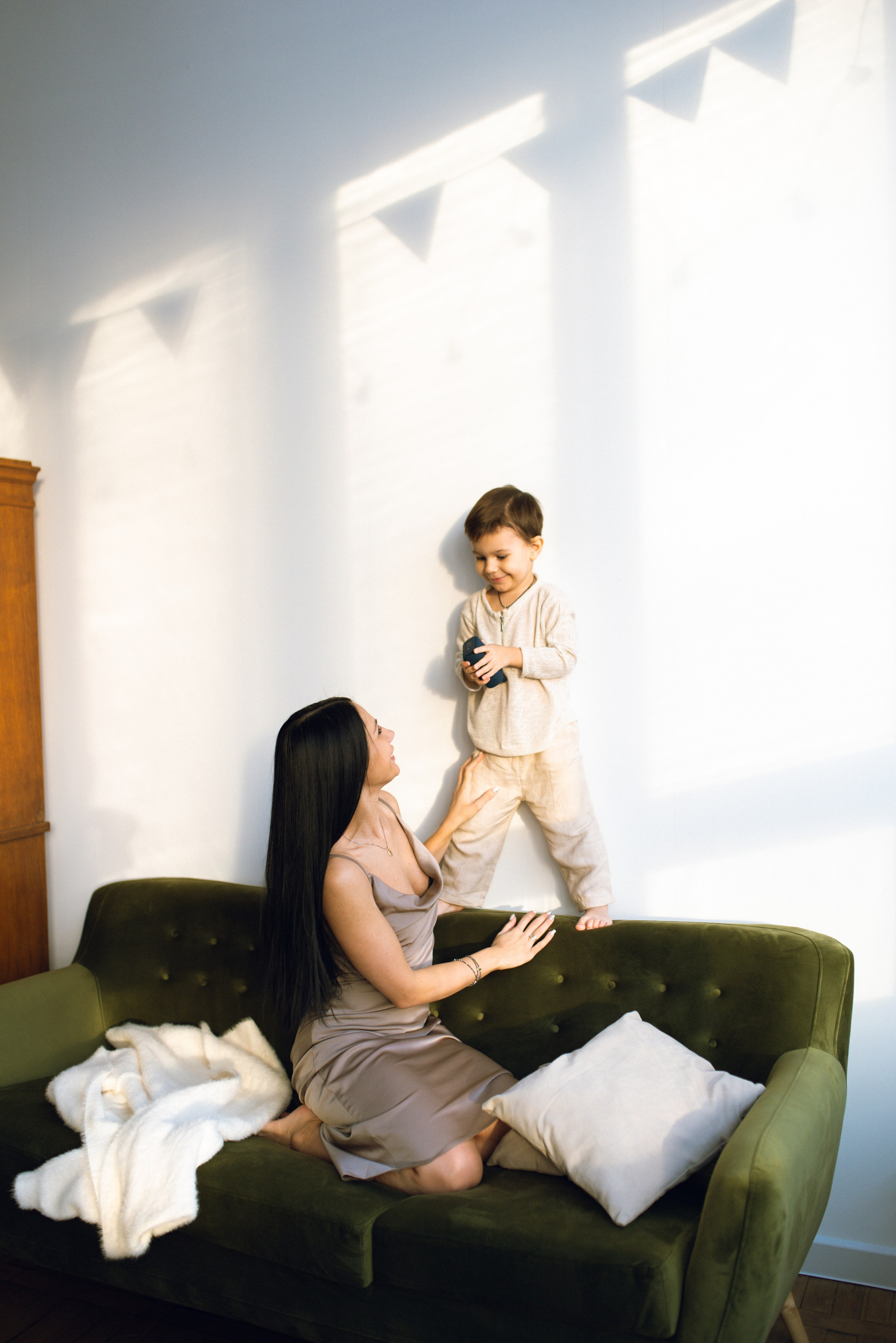 Зимняя студийная. Фотограф Рязань. Семейный Свадебный фотограф