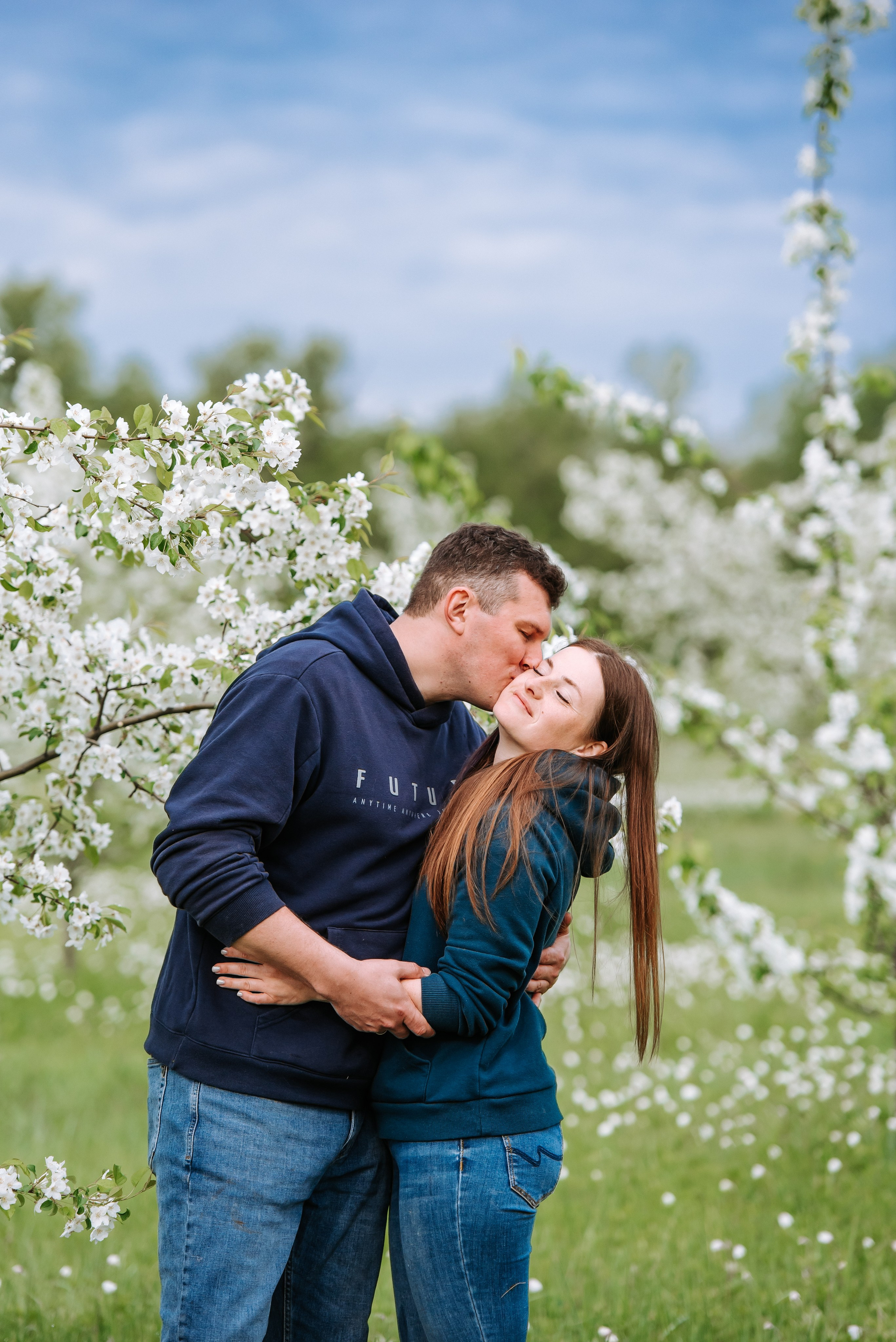 Цветение с доберманами. Фотограф Диана Оленина Красноярск / Братск