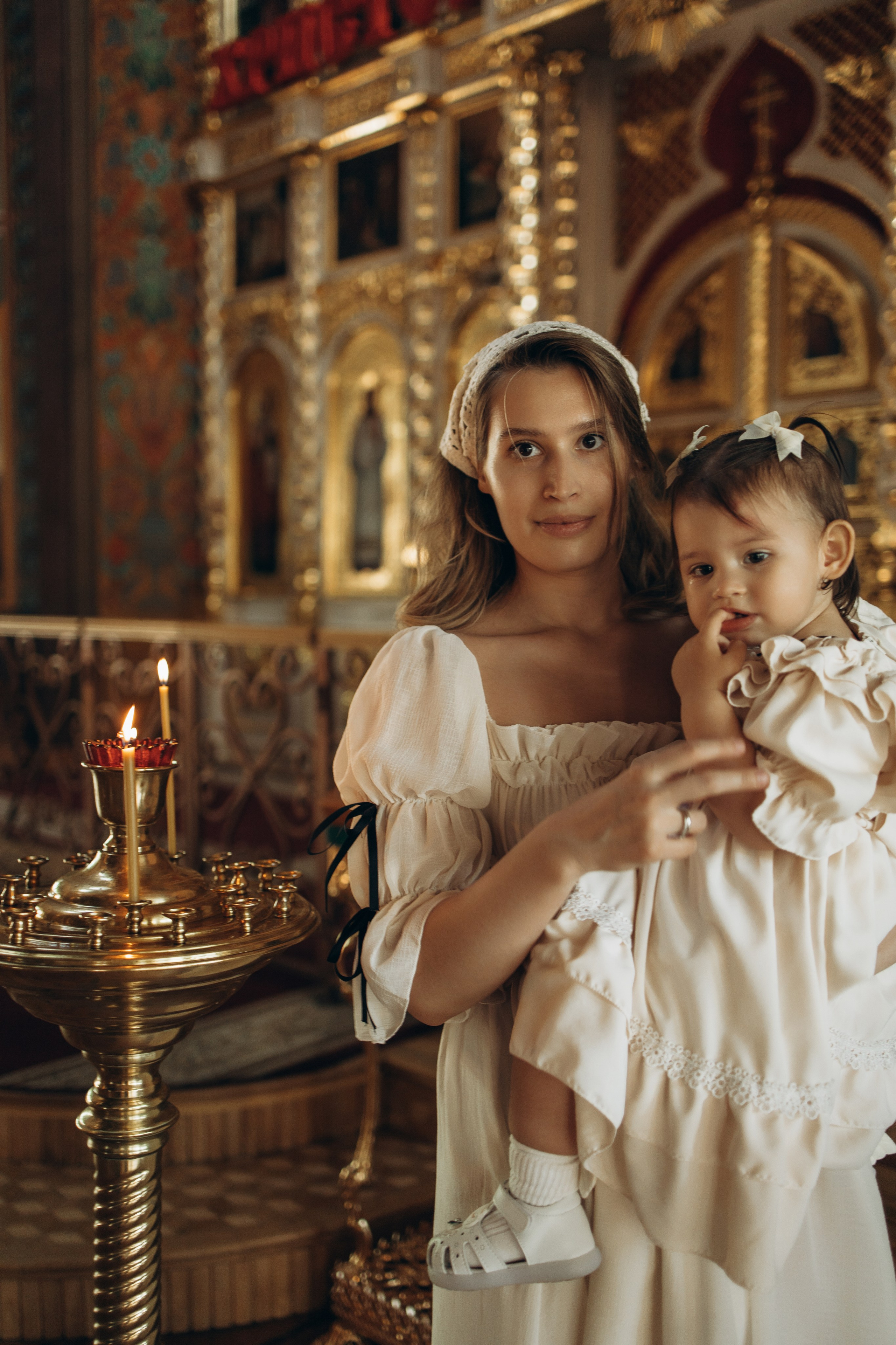 Крещение Стефании. Самый теплый фотограф в Краснодаре Рябоконь Ксения