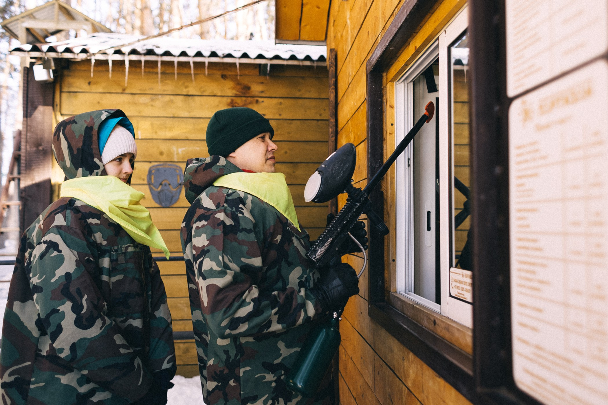 Пейнтбольный клуб «Партизан». Фотограф Кемерово | Сергей