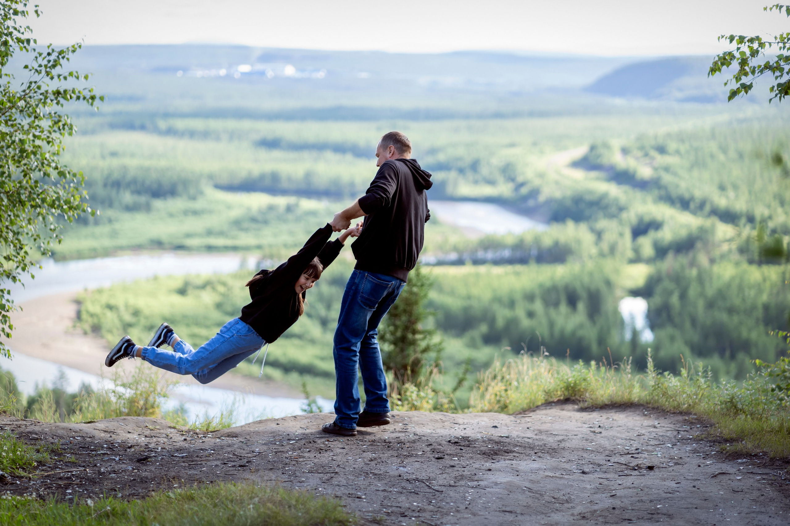 Летняя прогулка на АЯМовской скале. Семейный и детский фотограф в Хабаровске Анна Гриневич