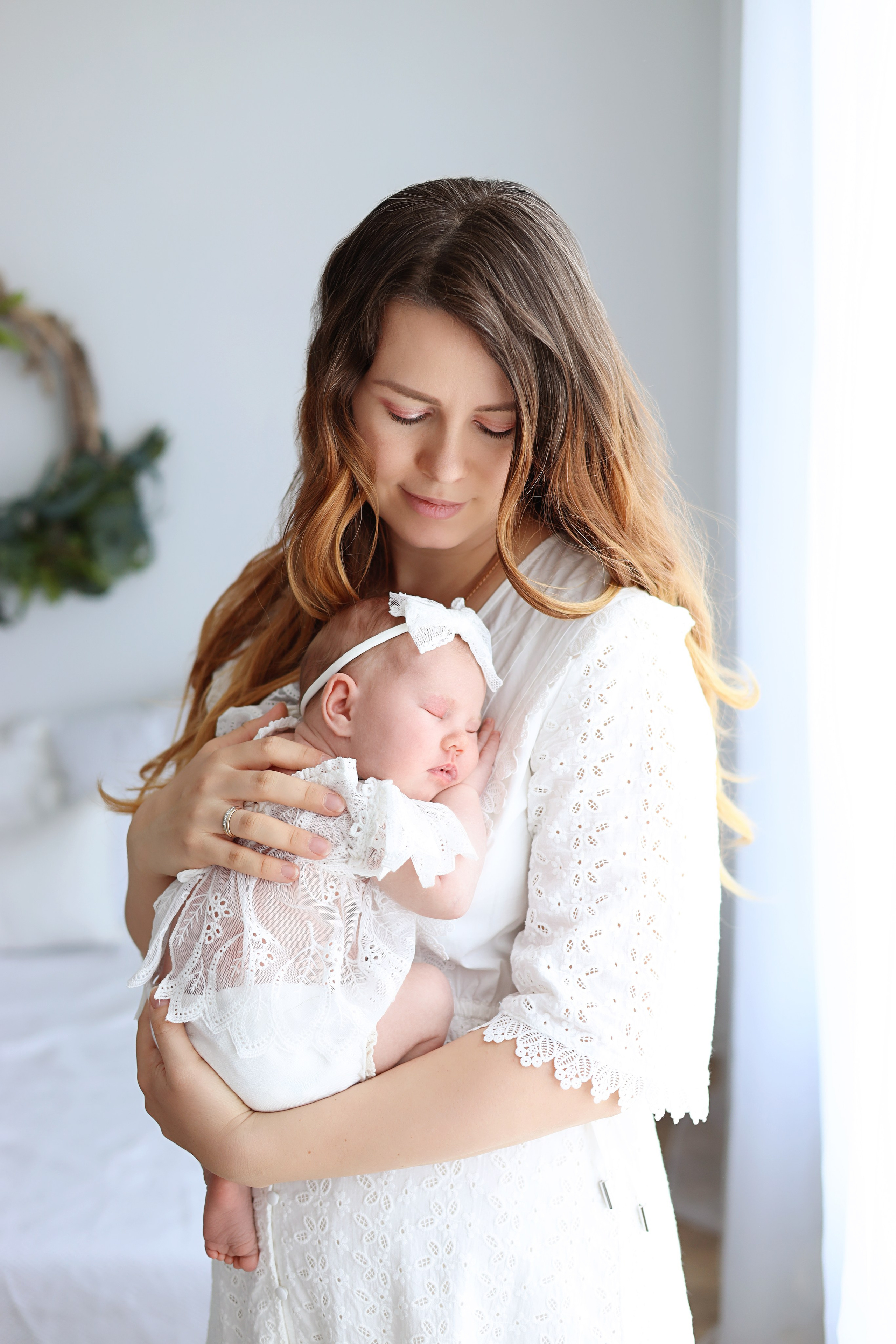 Ньюборн съемка Алисы, оптимальный пакет co стилем natural. Фотограф новорожденных Москва. Ньюборн фотограф Москва